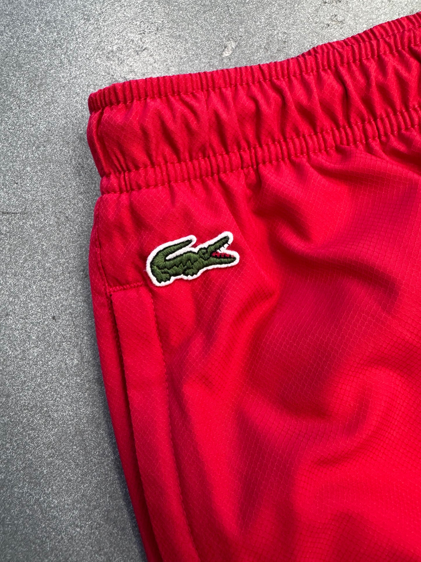 FW19 SUPREME LACOSTE PUFFY ZIPPER / TRACK PANTS