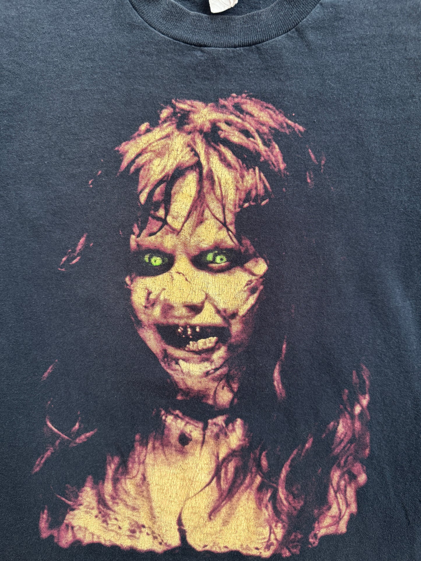 90’S THE EXORCIST “YOUR MOTHER SUCKS COCKS IN HELL!” TEE
