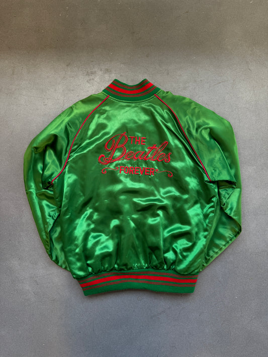 1980 THE BEATLES FOREVER APPLE RECORDS SATIN COACH JACKET