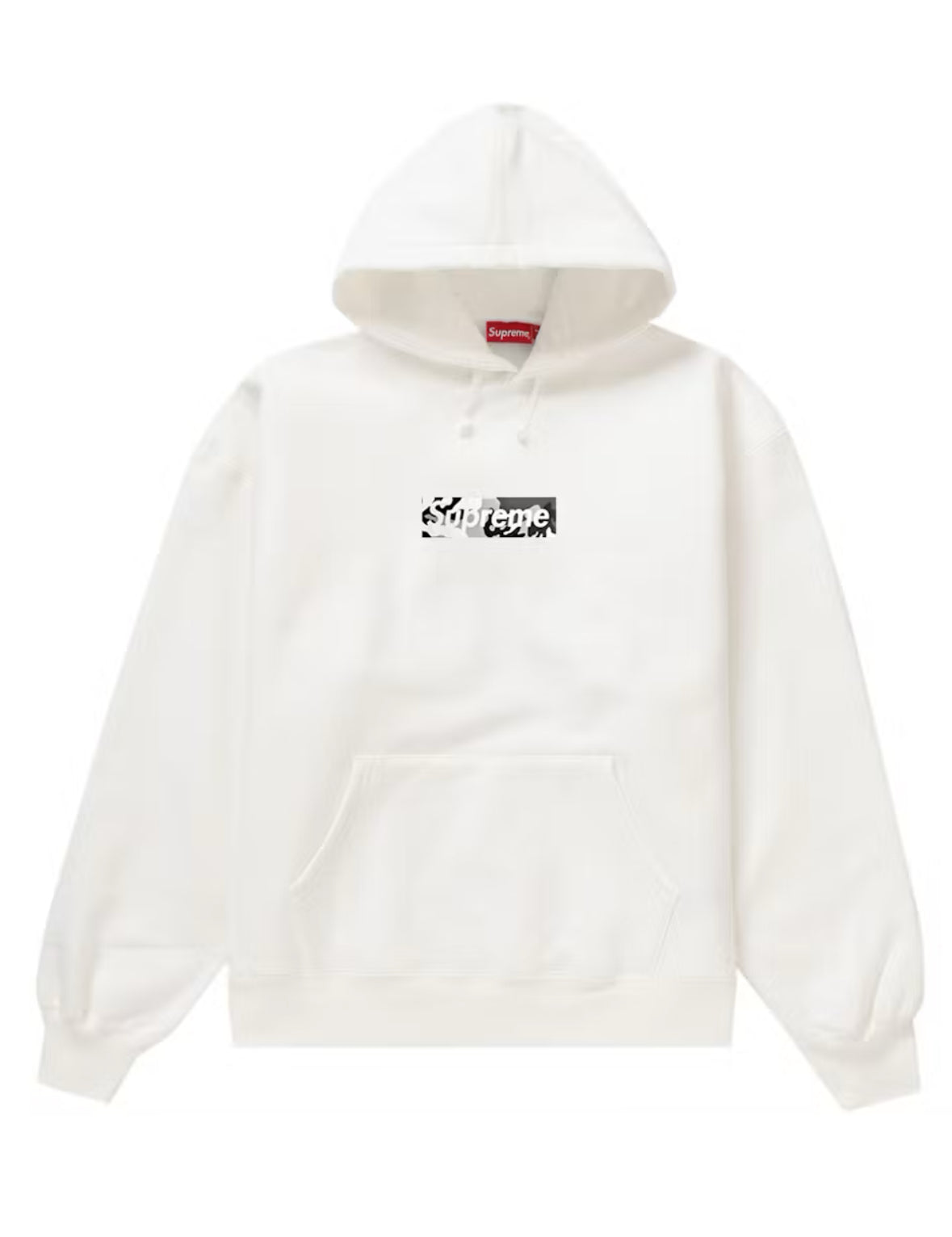 SS25 SUPREME MIAMI 305 SNOW CAMO BOX LOGO HOODIE