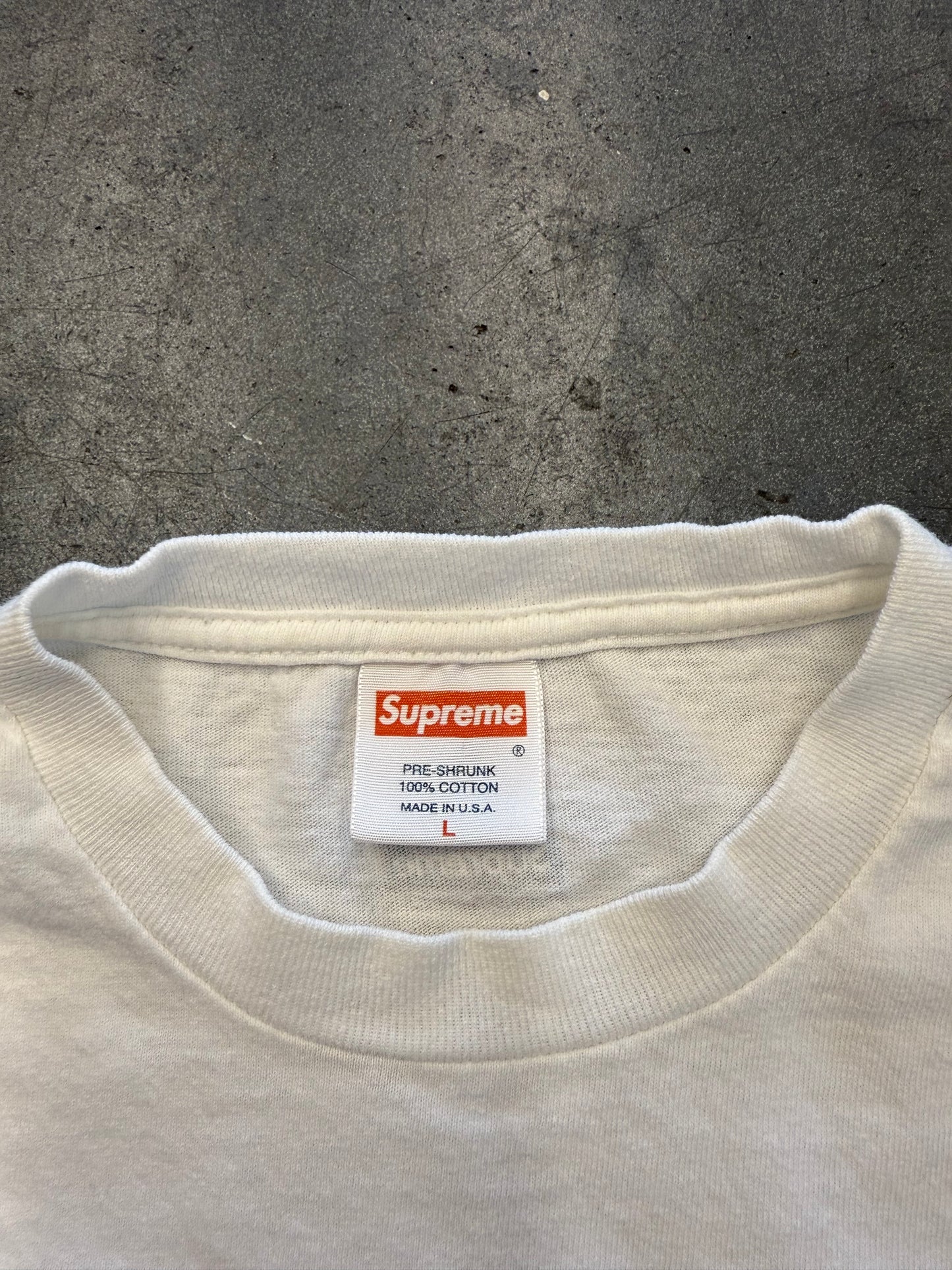 SS05 SUPREME DAVID CORIO BAD BRAINS TEE