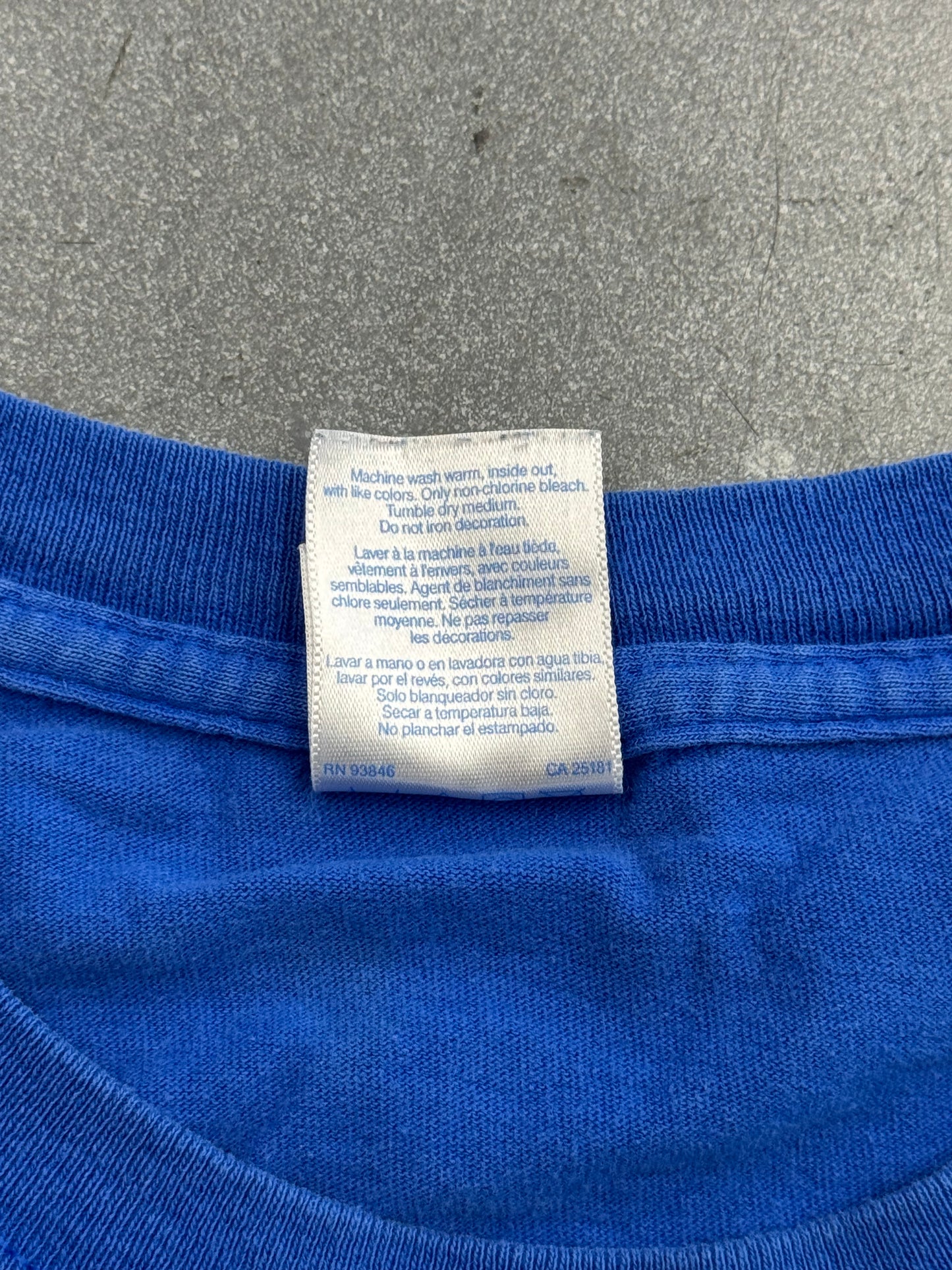 Y2K FLORIDA FOOTBALL GATORS HELMET TEE (GILDAN TAG)
