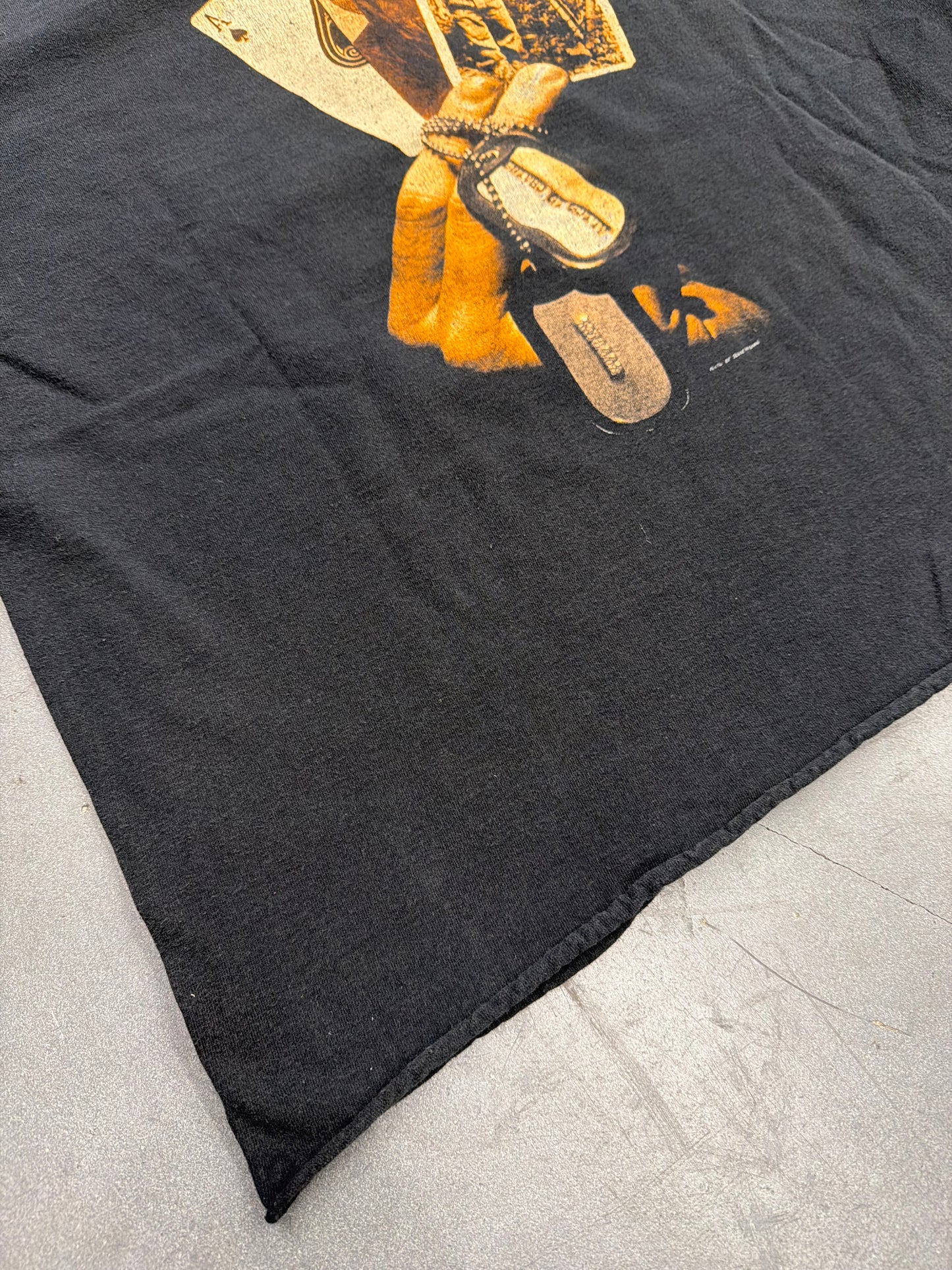 1993 ALICE IN CHAINS ROOSTER DOG TAGS CROPPED TEE (FOTL TAG)
