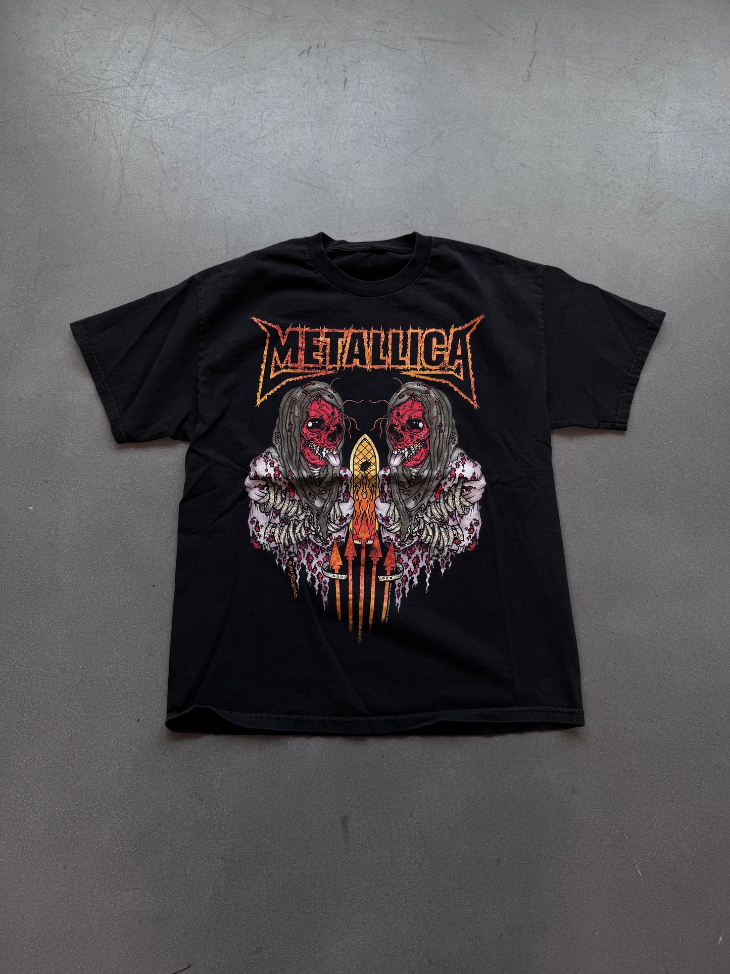 2003 METALLICA SUMMER SANITARIUM TOUR TEE (PULLED TAG)