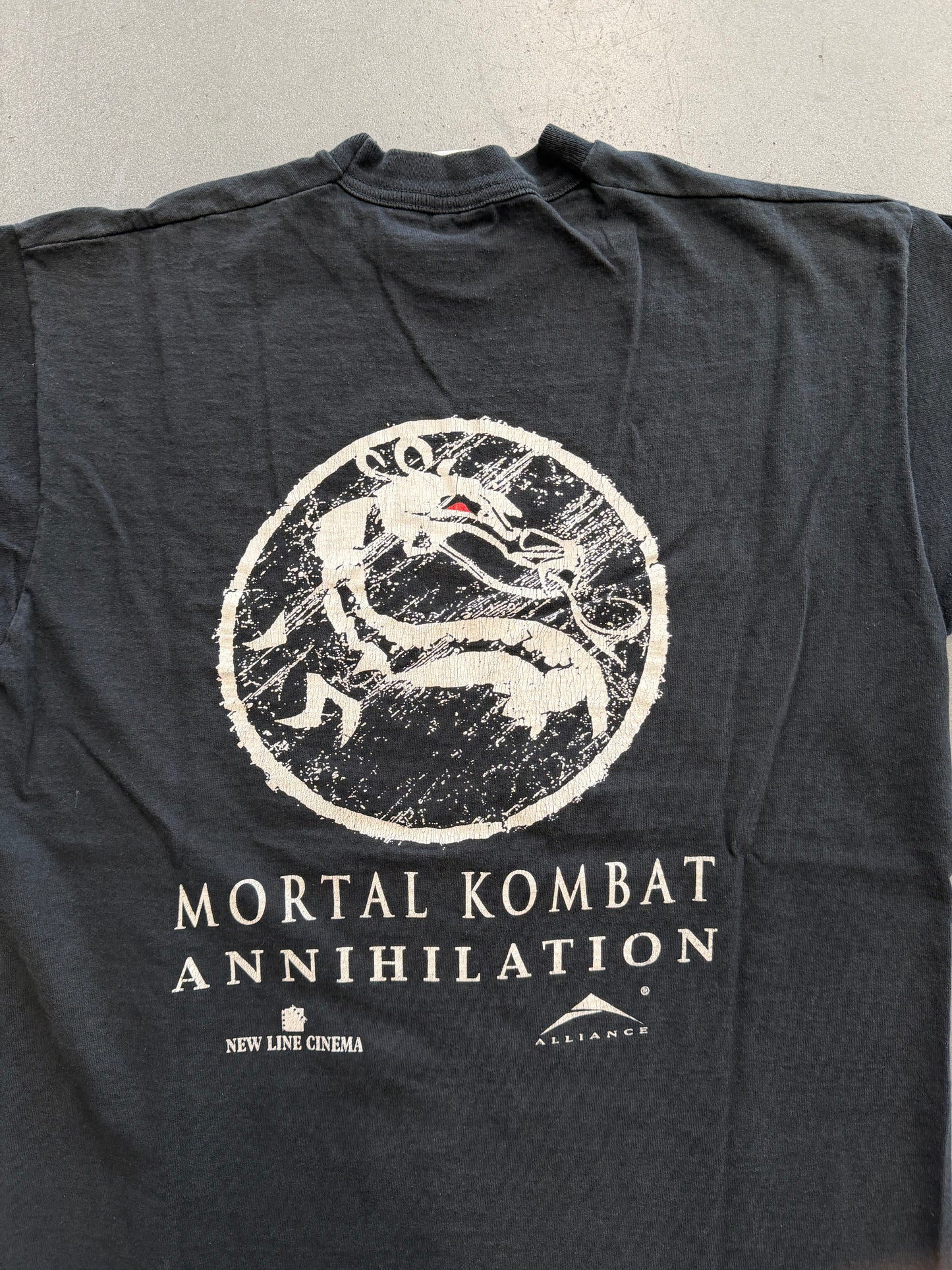 90S MORTAL KOMBAT ANNIHILATION SPAWN TEE (FOTL TAG)