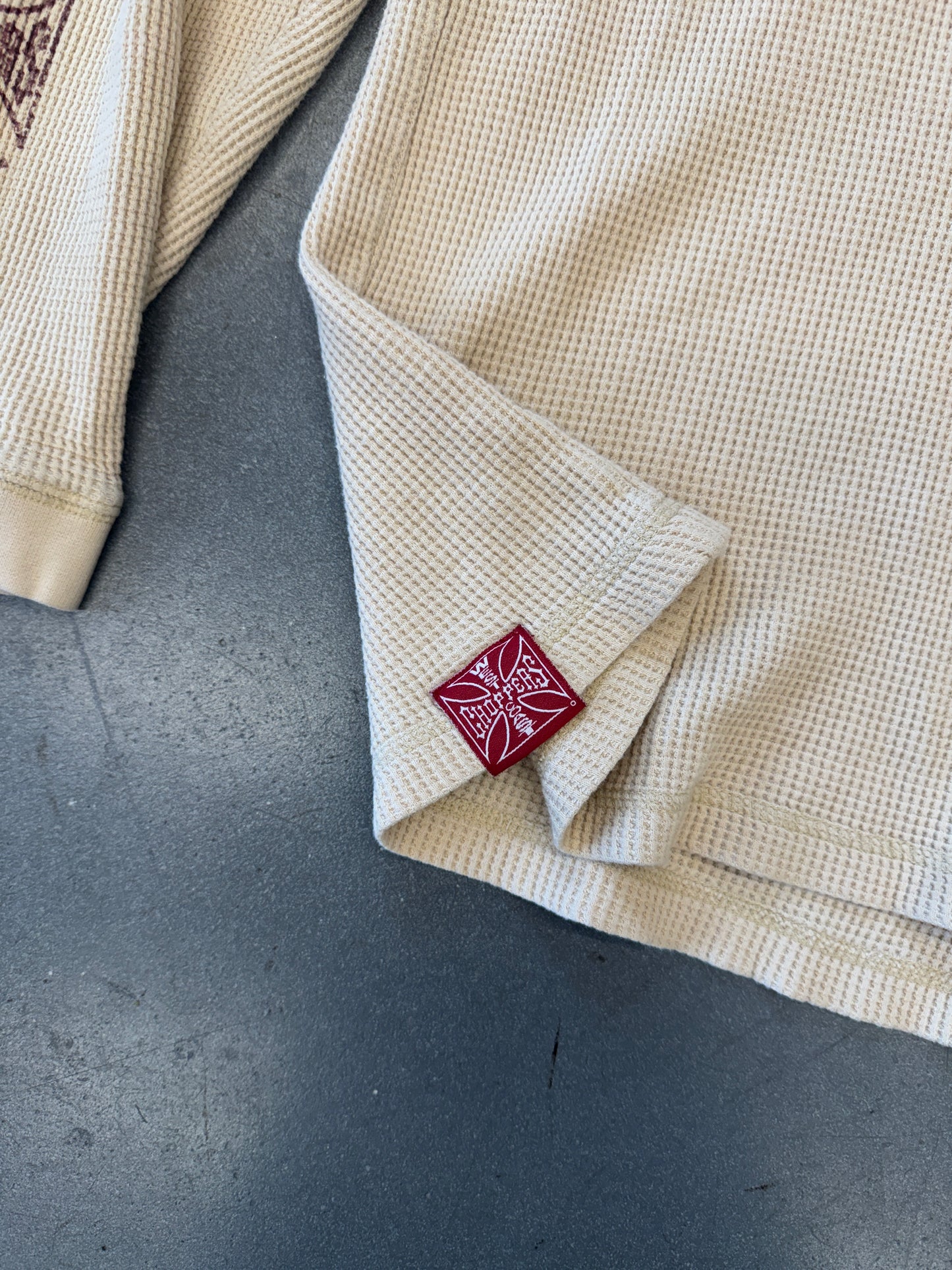 2000'S WEST COAST CHOPPERS LS THERMAL TAN/RED (JESSE JAMES TAG)