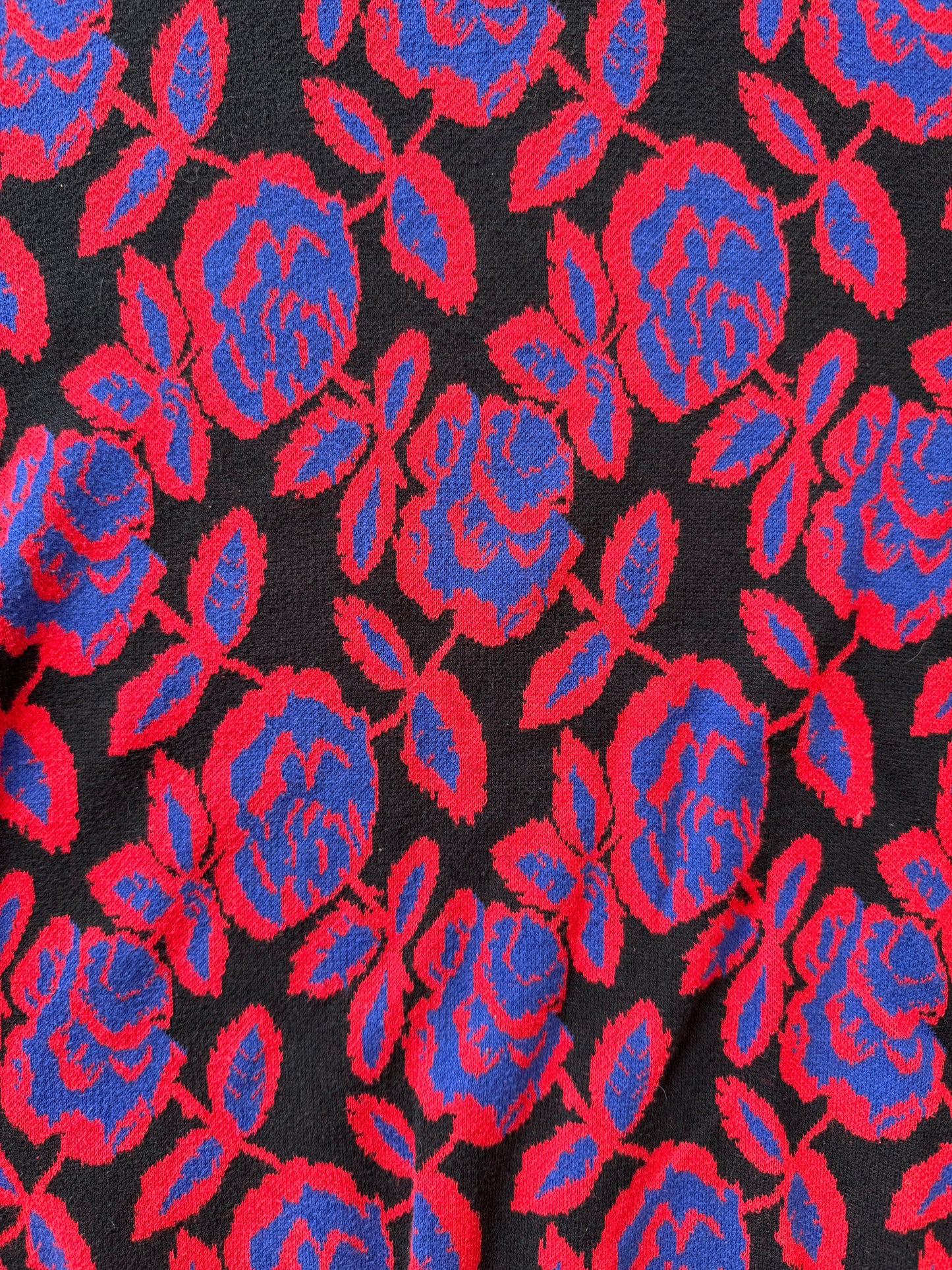 FW12 SUPREME THIN KNIT ROSES SWEATER