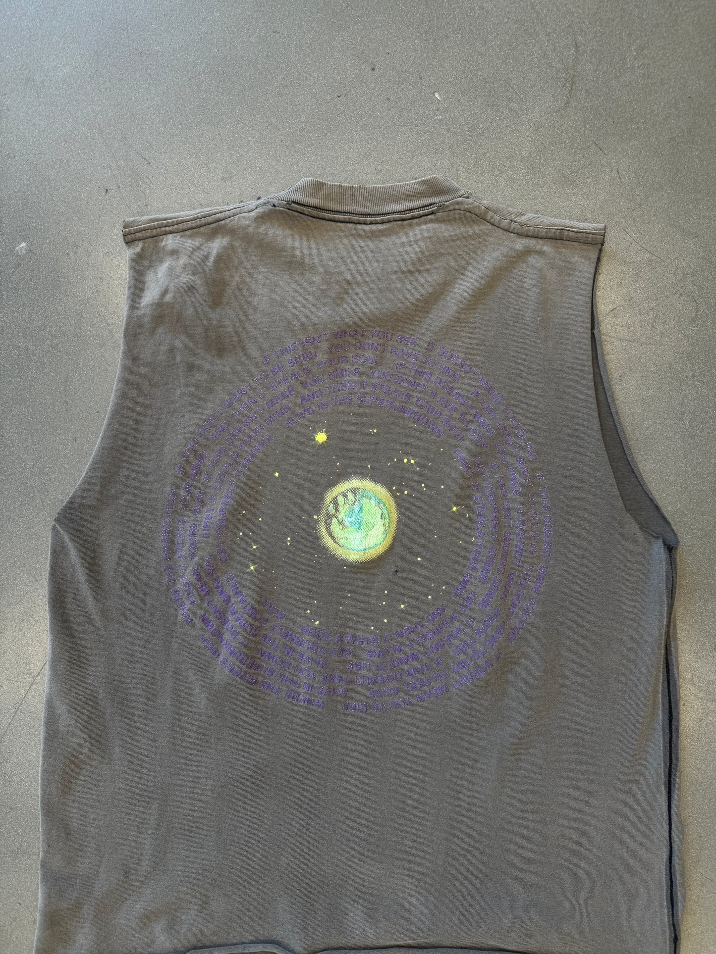 1994 SOUNDGARDEN SUPERUNKNOWN FADED TOUR CUT OFF TEE (BROCKUM TAG)