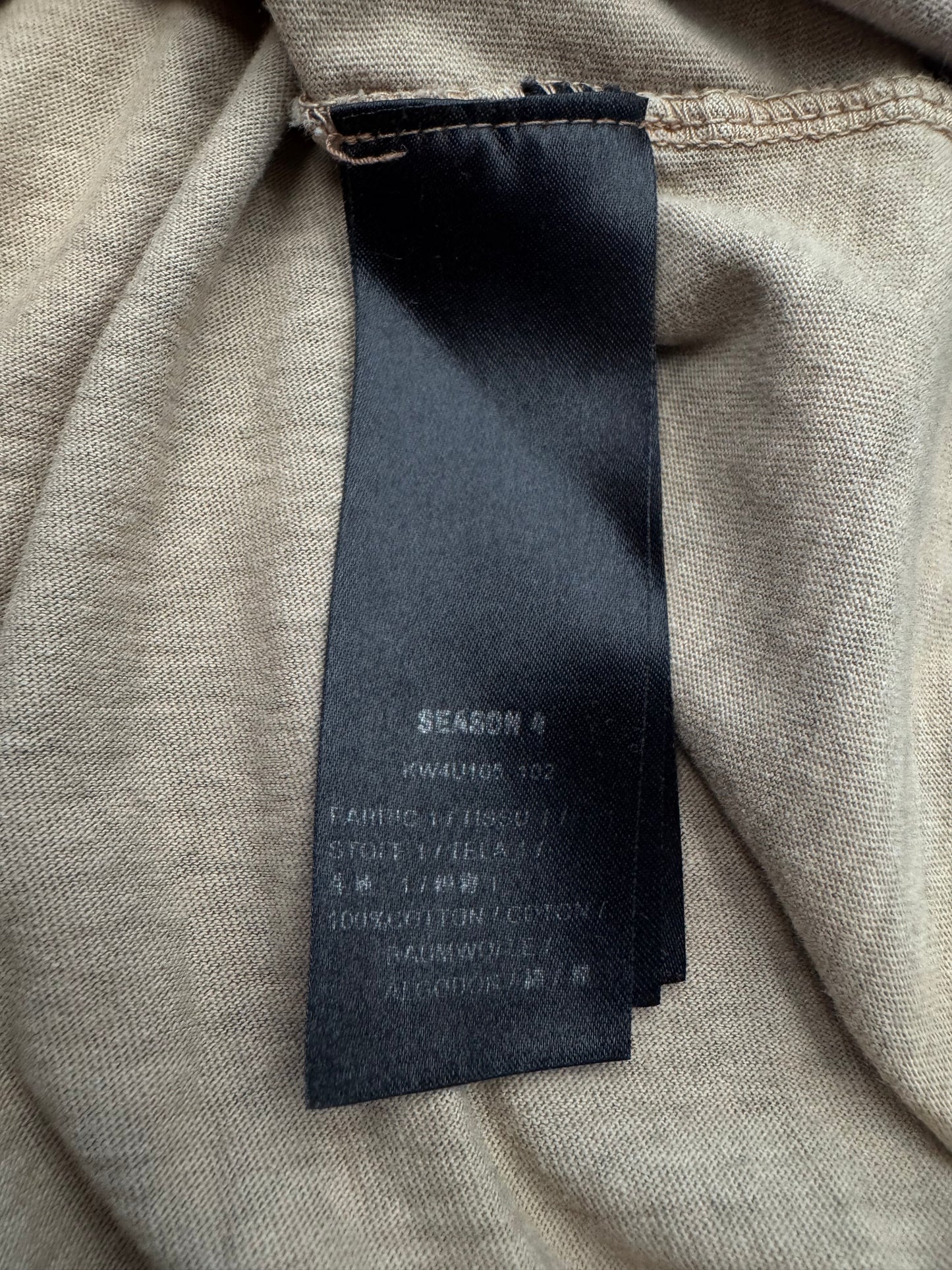 YEEZY SEASON 4 OVERSIZED TREE CAMO TEE (S)