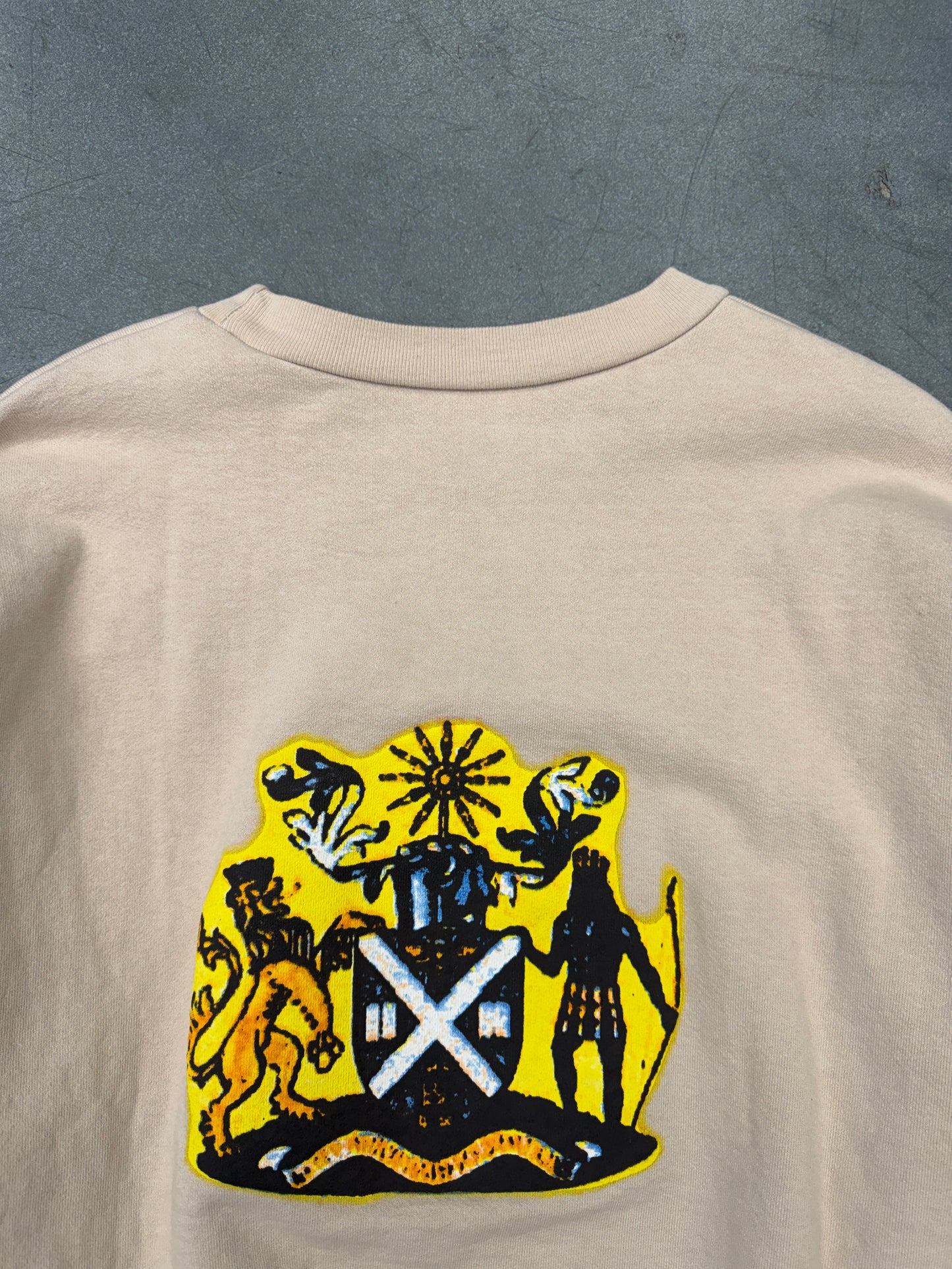 CPFM X KANYE WEST JESUS IS KING JAMAICA CREWNECK (PULLED TAG)