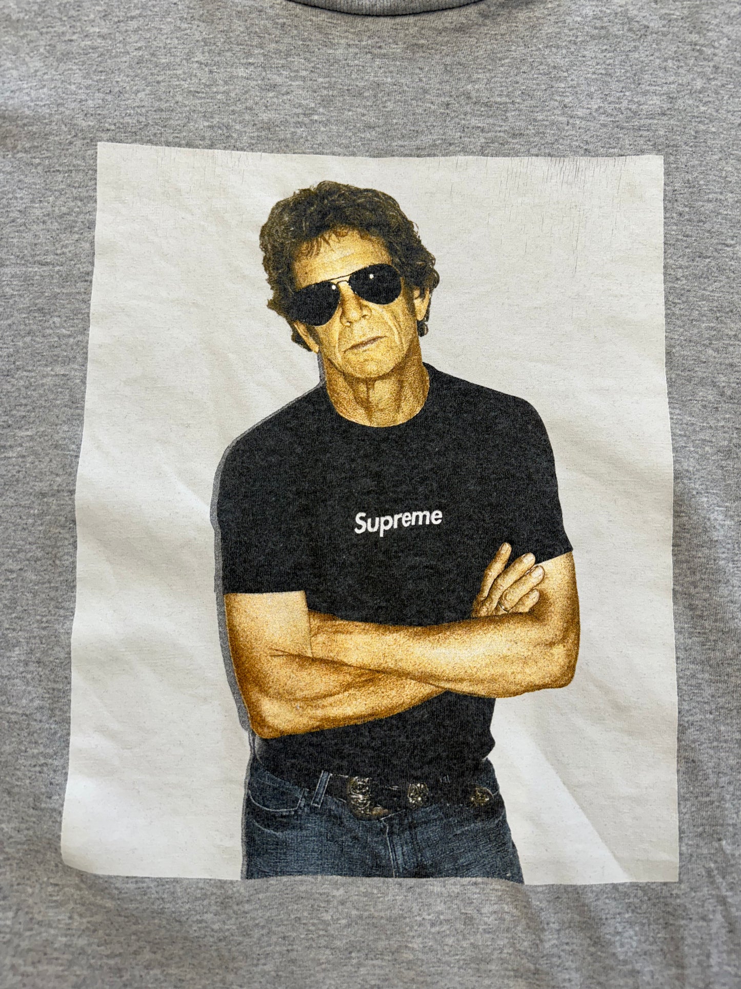 SS09 SUPREME LOU REED BOX LOGO TEE
