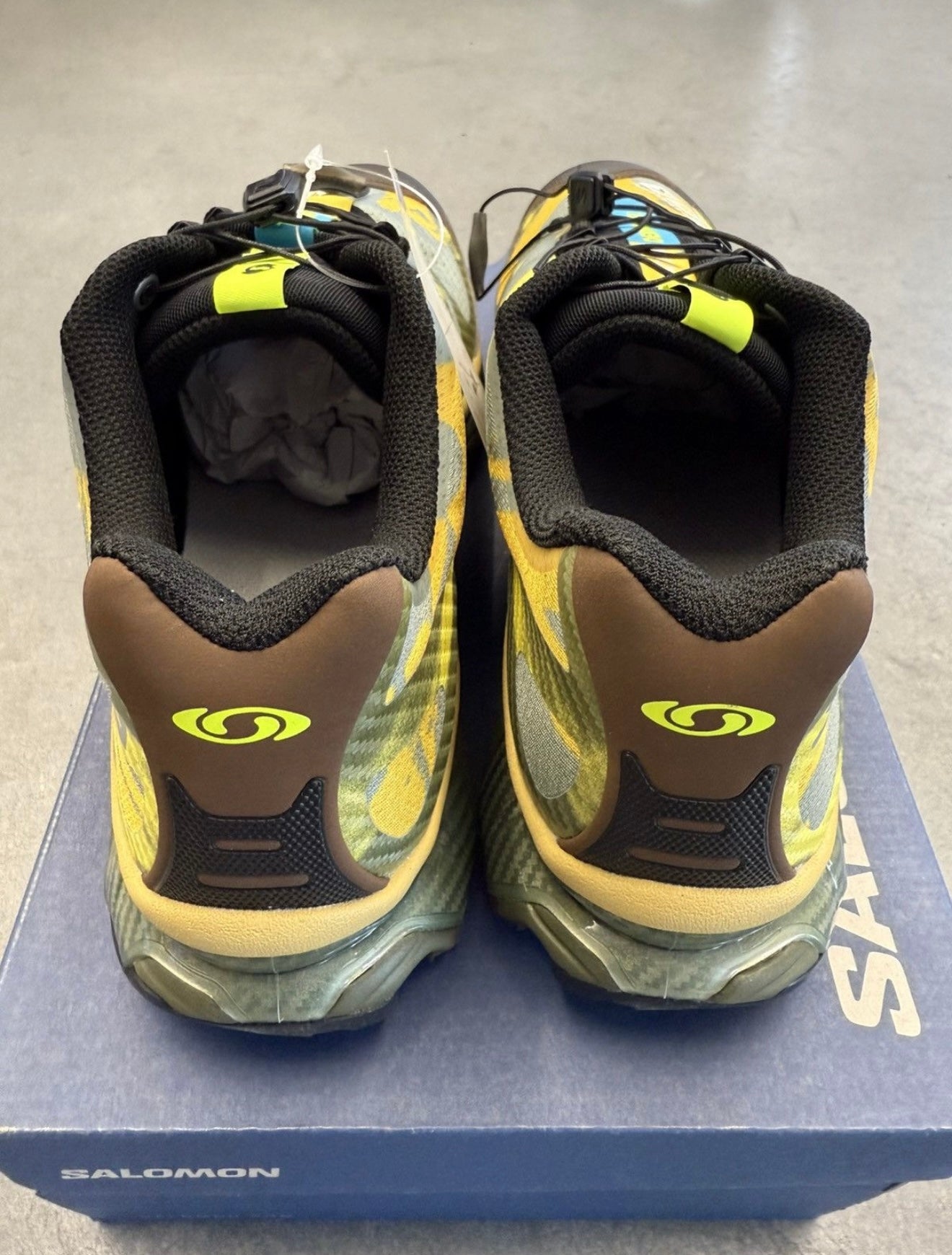 2023 SIZE 10 SALOMON XT-4 OG DEKMANTEL MICHAEL WILLIS AMSTERDAM FOREST (NEW WITH BOX)