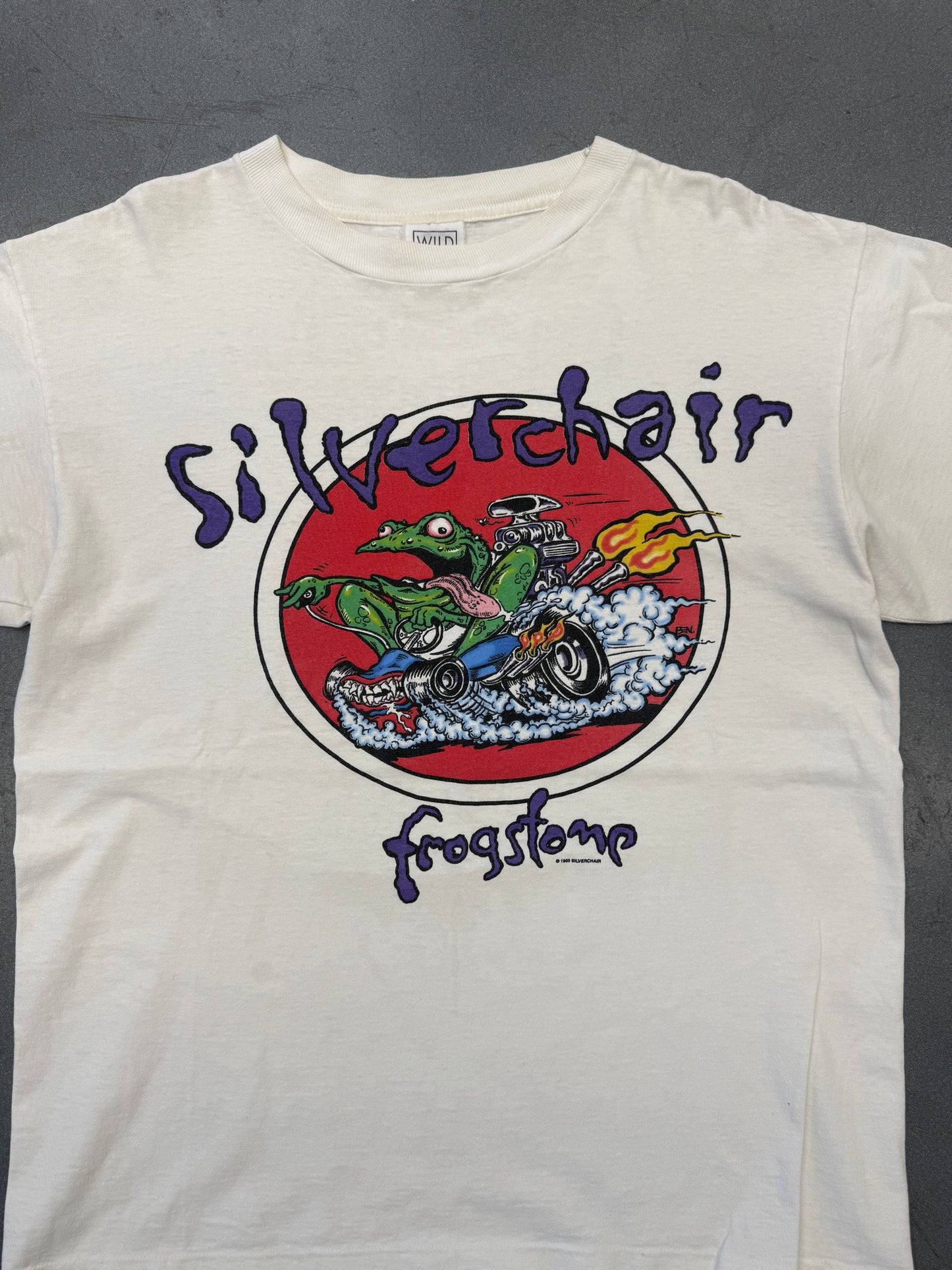 1995 SILVERCHAIR FROGSTOMP TOUR TEE (WILD OATS TAG)