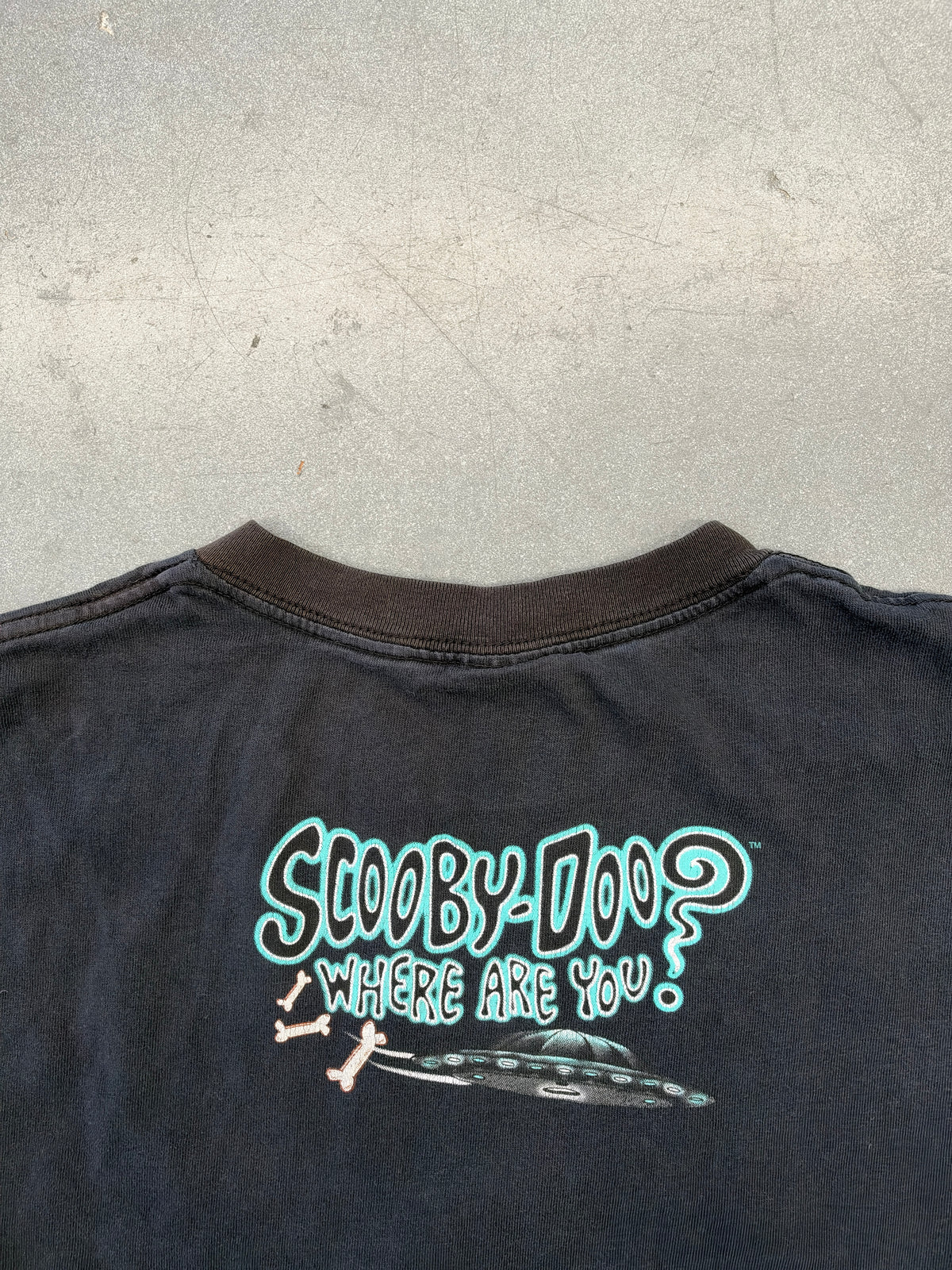 1997 SCOOBY DOO UFO TEE (CARTOON NETWORK TAG)