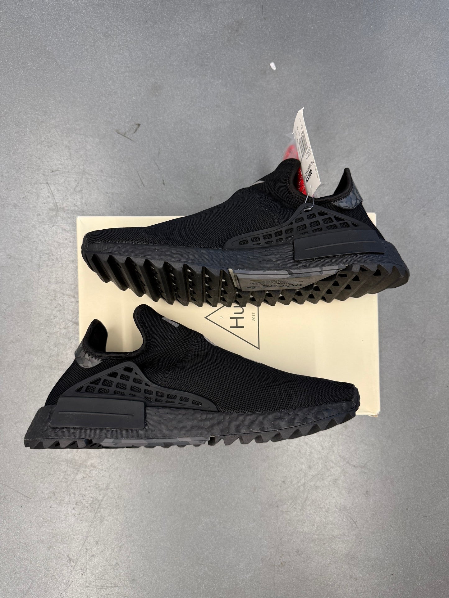 SIZE 11 ADIDAS NMD HU PHARRELL NERD Y.O.U. (BRAND NEW WITH BOX)