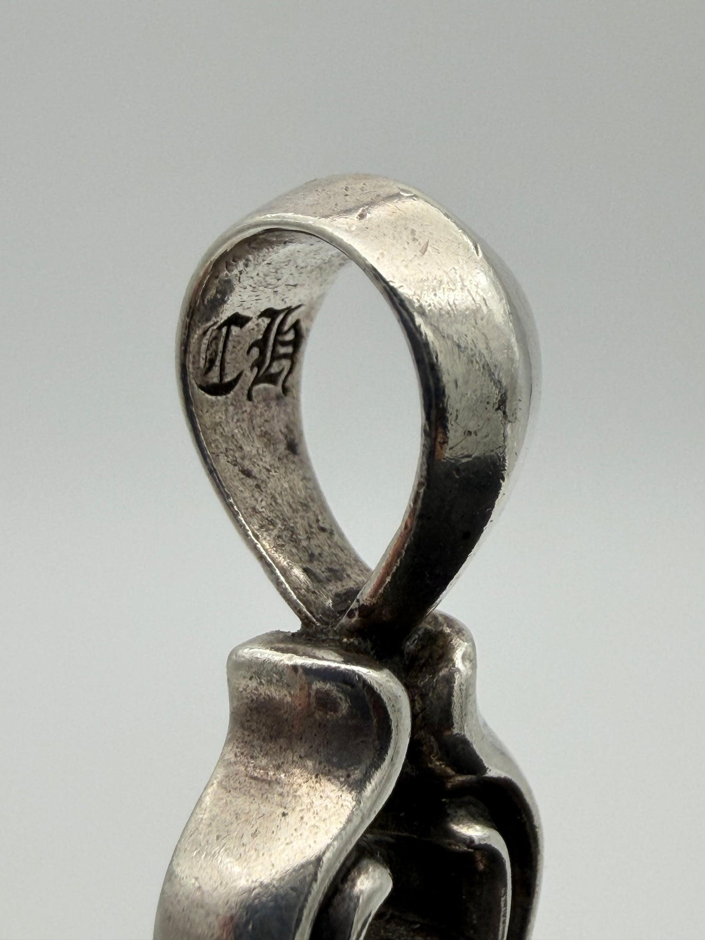 CHROME HEARTS BIG DAGGER SILVER PENDANT