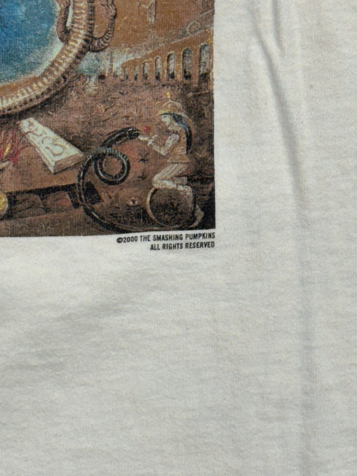 2000 THE SMASHING PUMPKINS MACHINA THE SACRED AND PROFANE TOUR TEE (PULLED TAG)