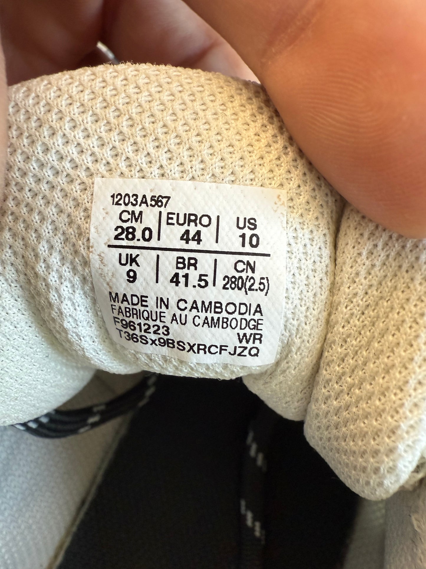 SIZE 10 ASICS GT-2160 KITH CREAM SCARAB (2024)