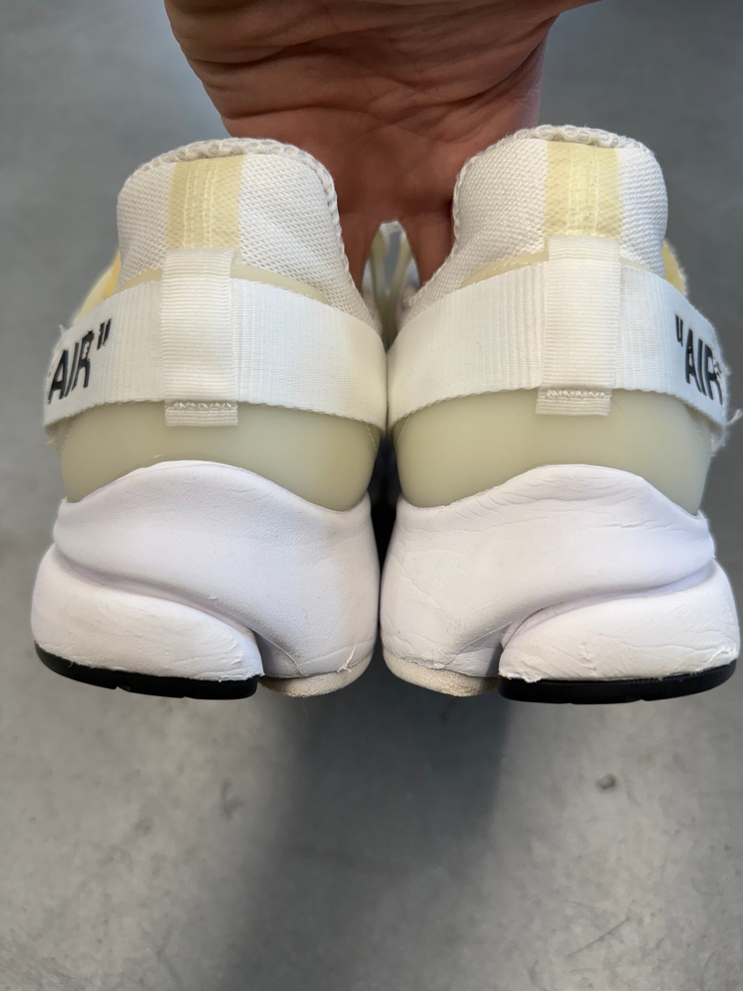 SIZE 13 2018 NIKE AIR PRESTO OFF-WHITE 'WHITE' (NO BOX, NO EXTRAS)