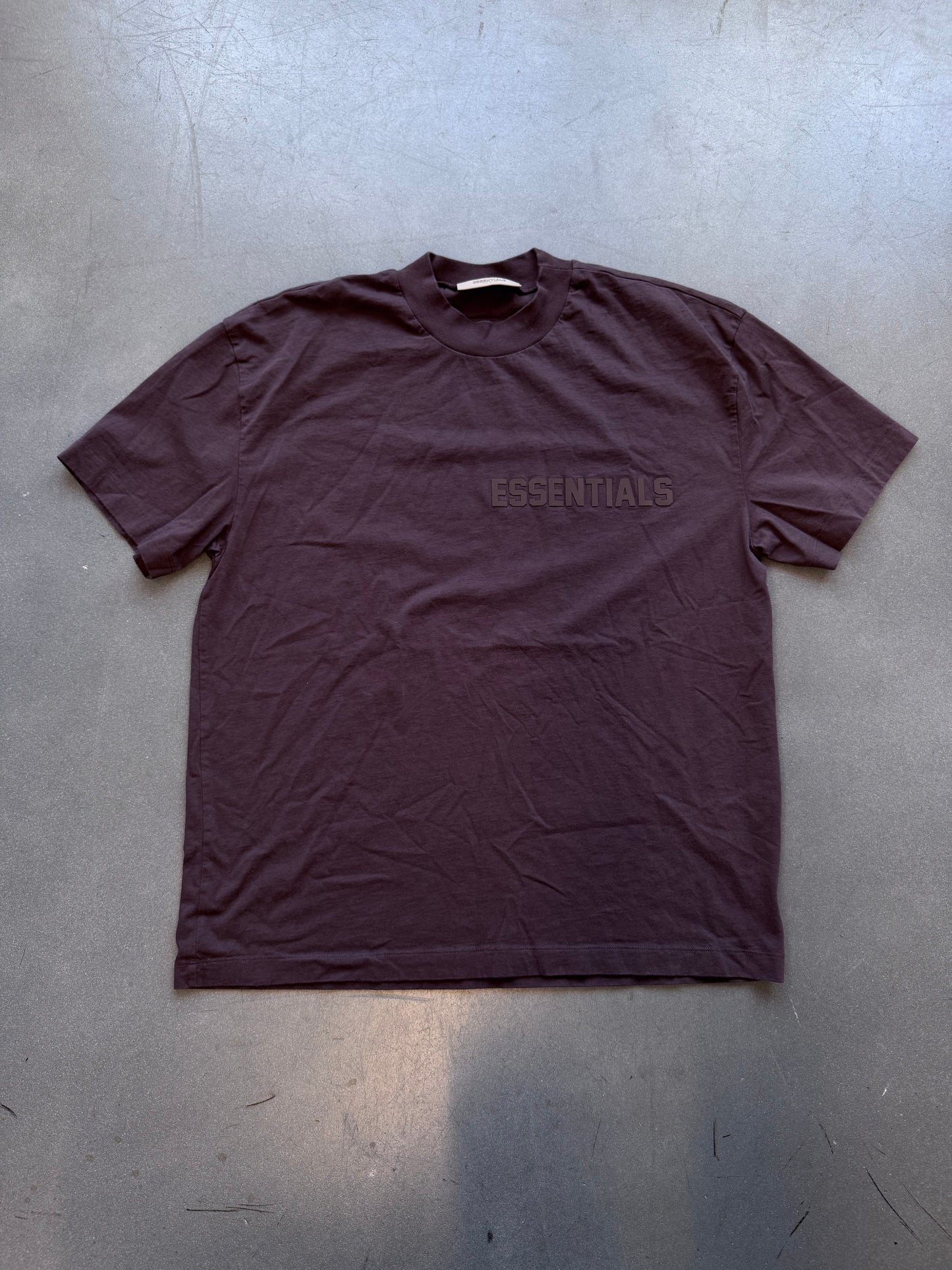 SS23 ESSENTIALS FEAR OF GOD TEE - PLUM