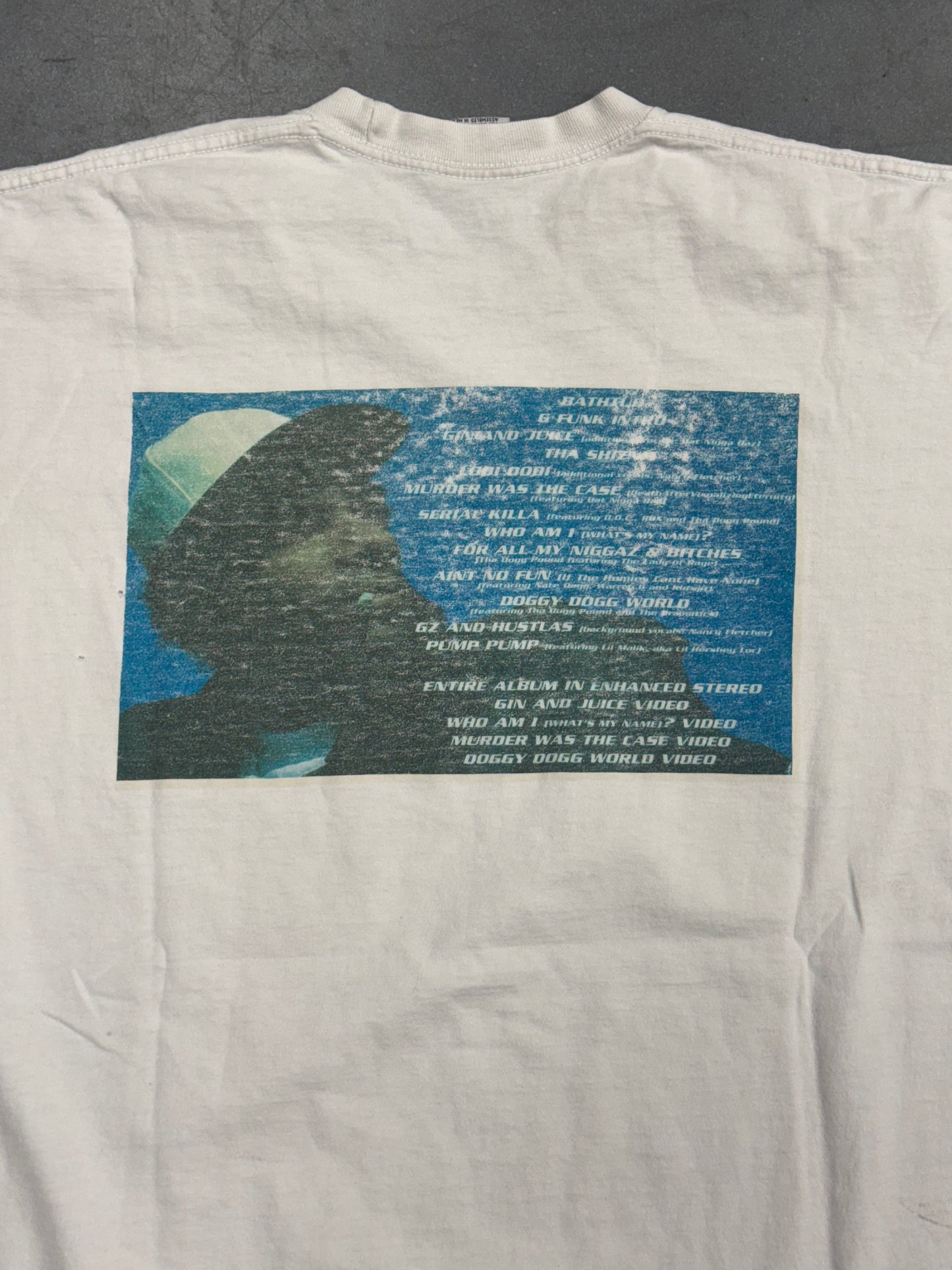 90'S SNOOP DOGGYSTYLE BEWARE OF THE DOGG BOOTLEG RAP TEE (5 PRO TAG)
