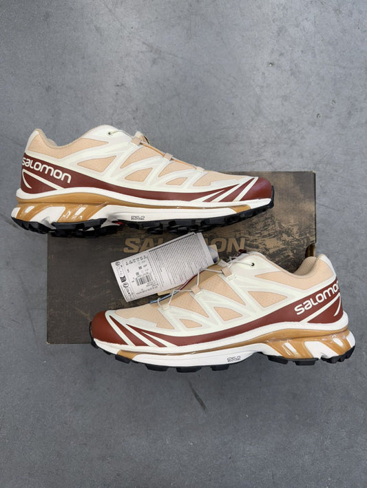 SIZE 10 2022 KITH SALOMON XT-6 GORE-TEX BURNT HENNA (NEW WITH BOX)