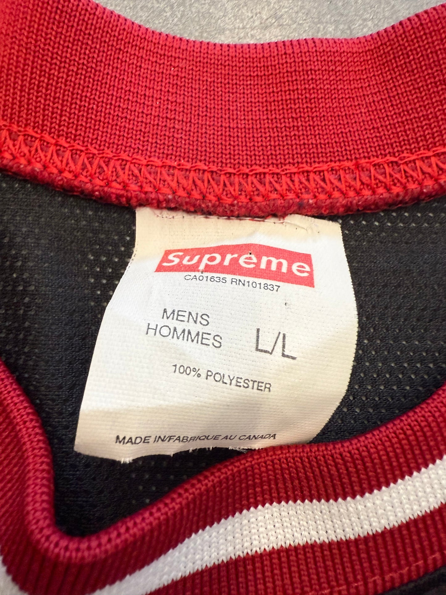 VINTAGE SUPREME "6" AWAY BASKETBALL JERSEY