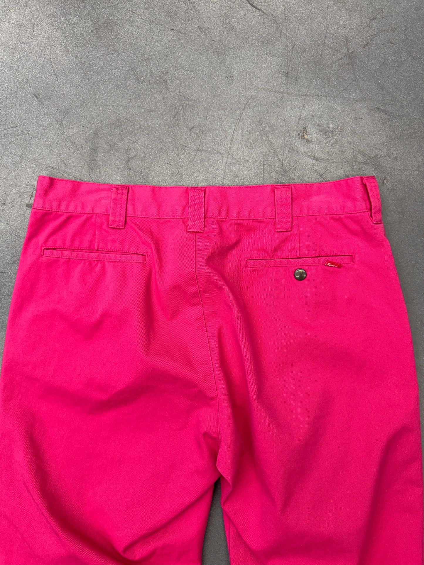 SUPREME WORK PANTS (PINK) (34)