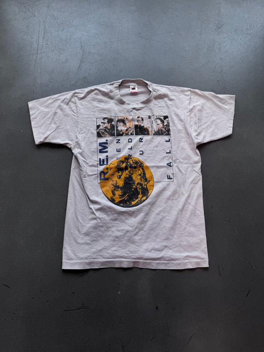 1989 R.E.M. GREEN WORLD TOUR TEE (FOTL TAG)