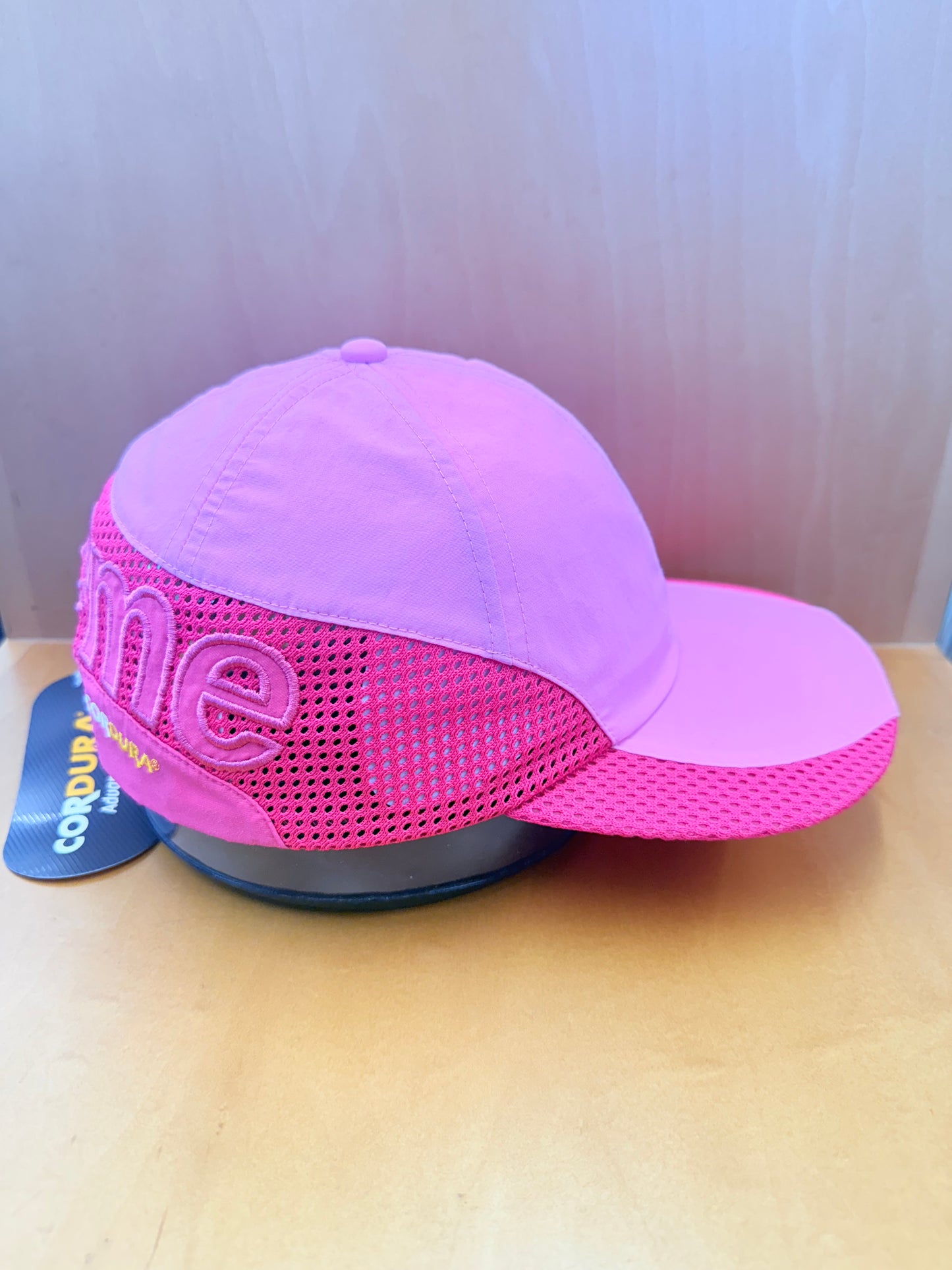 SS25 SUPREME CORDURA MESH 6-PANEL HAT PINK (NEW)