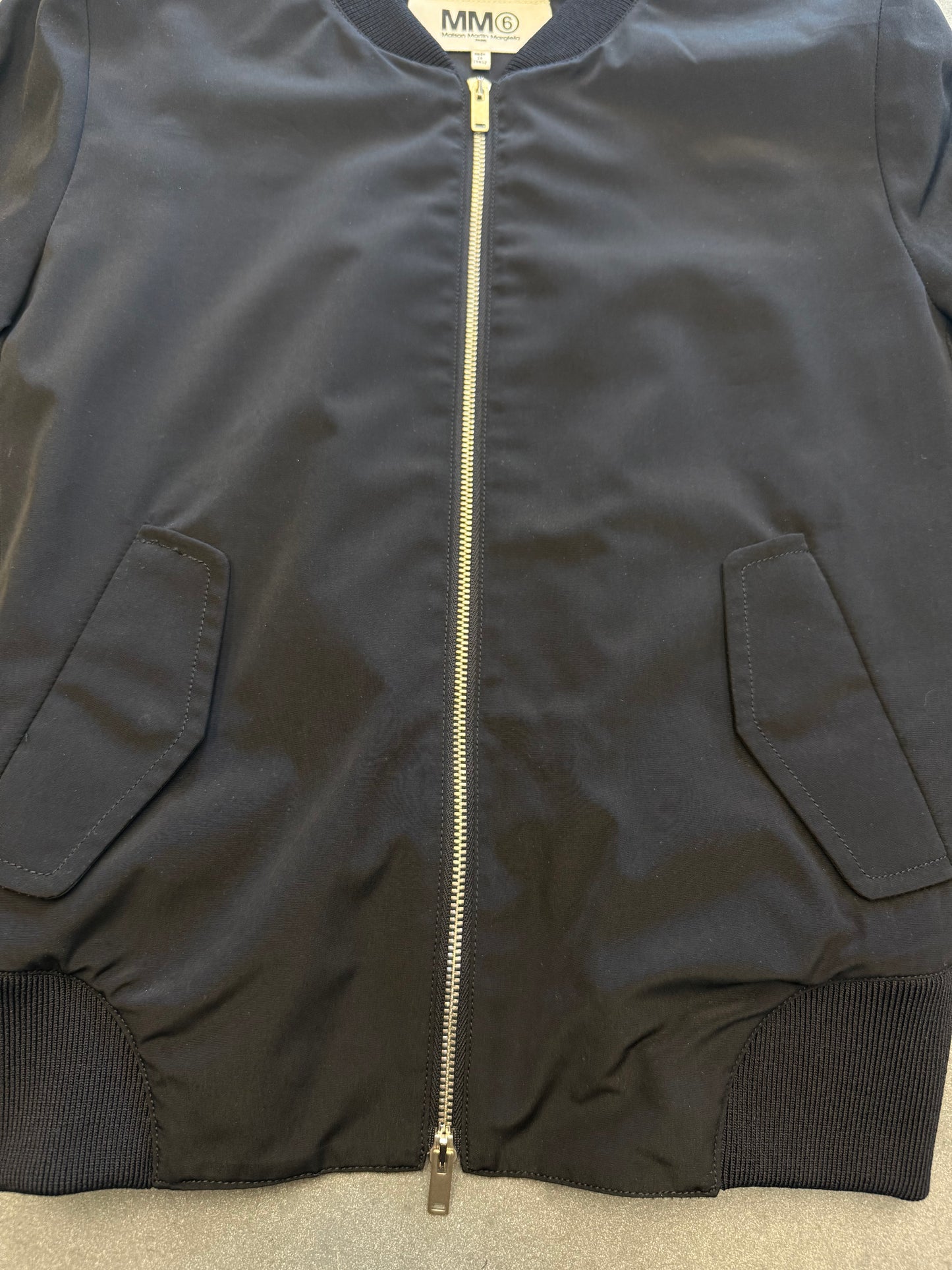 MM6 MAISON MARGIELA BOMBER FULL-ZIP WOMENS JACKET
