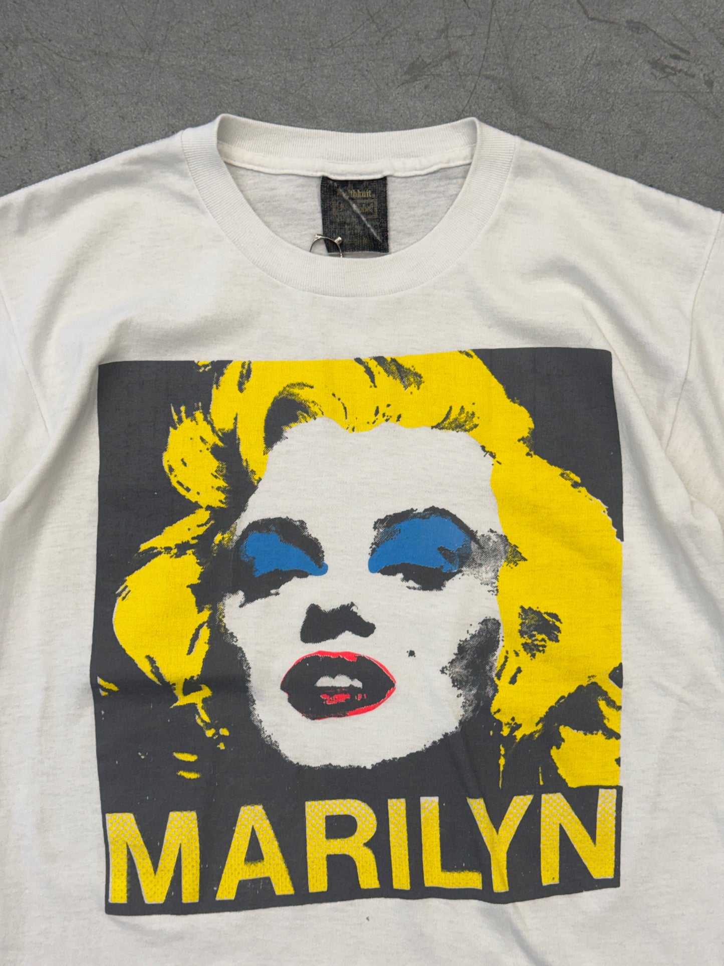 80S MARILYN MONROE ANDY WARHOL POP ART TEE (HEALTHKNIT TAG)