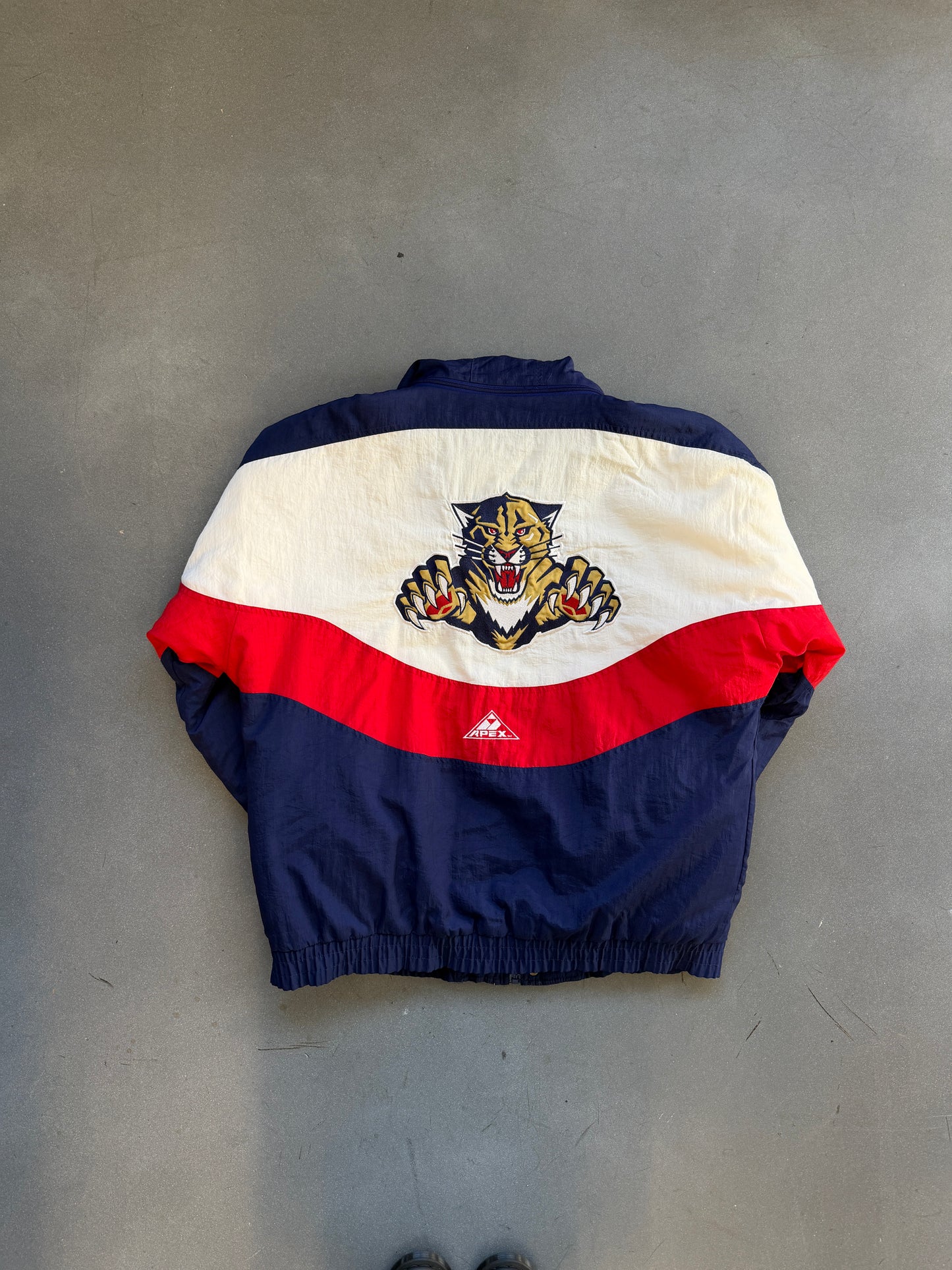 90S FLORIDA PANTHERS APEX PUFFER NHL HOCKEY DOWN JACKET