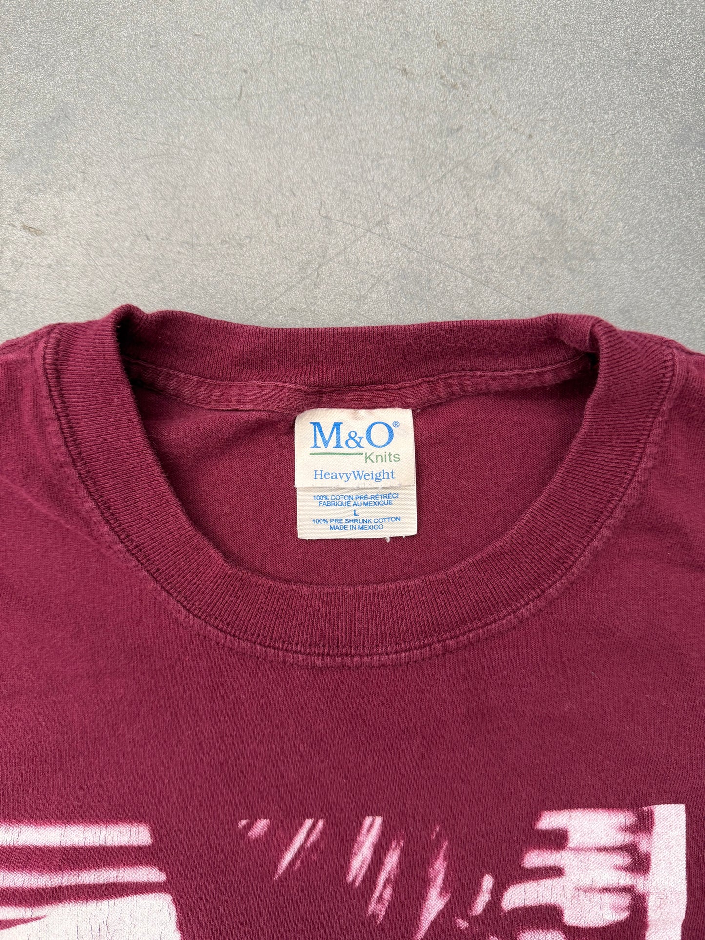 2005 THE SMITHS DEBUT ALBUM COVER TEE (M&O TAG)