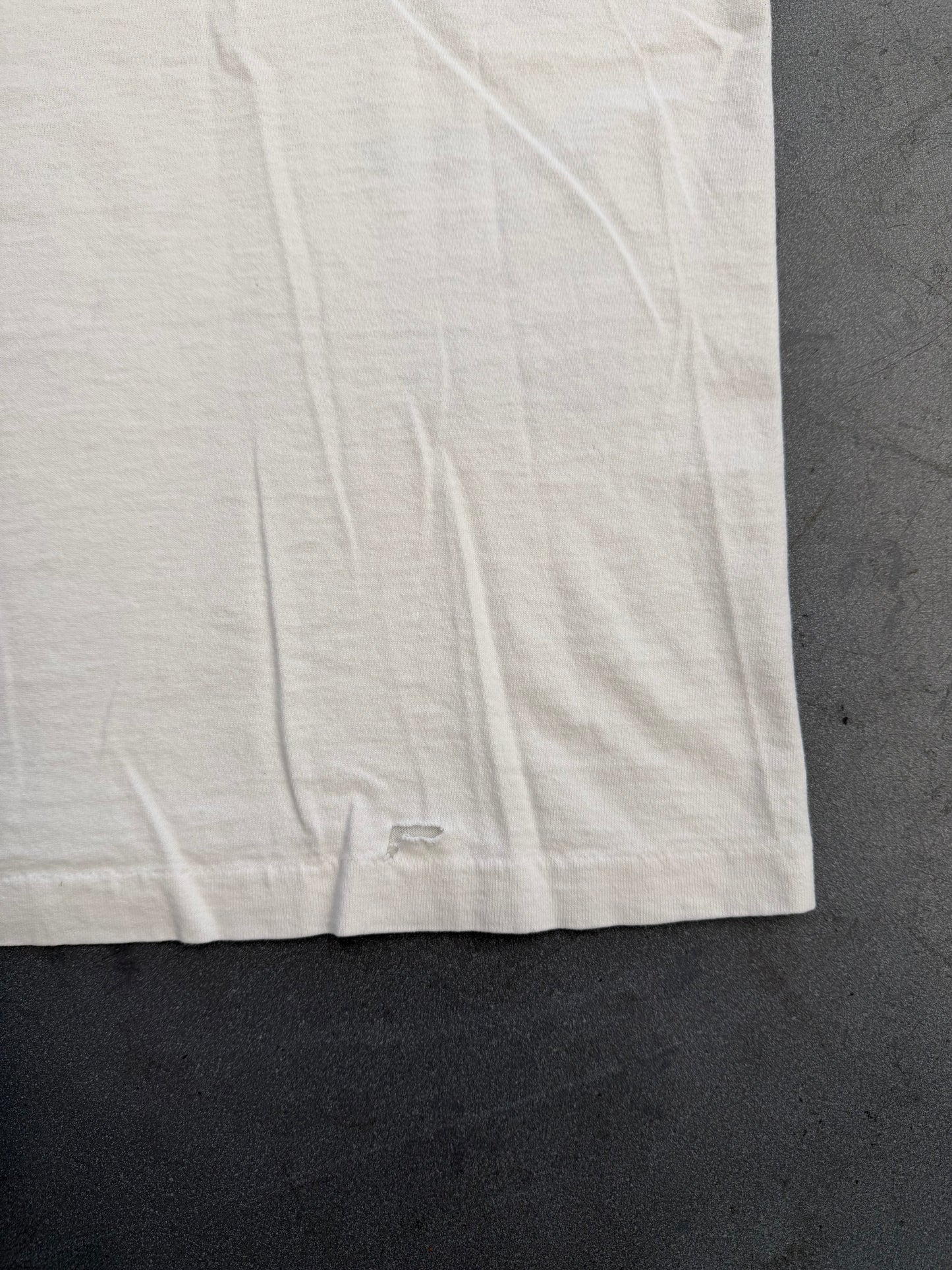 1991 HELLO, MARLINS! THE MIAMI HERALD TEE (FOTL TAG)