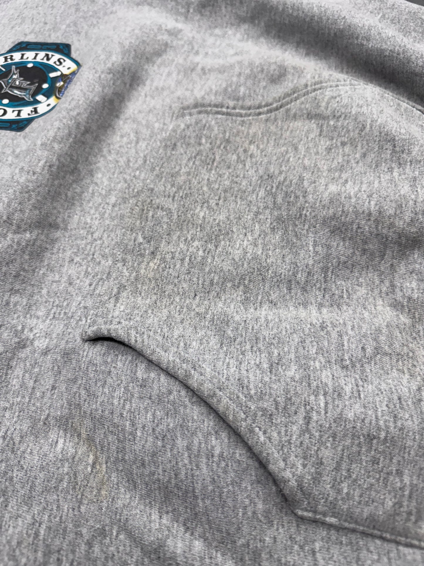 2003 NIKE FLORIDA MARLINS WORLD SERIES CHAMPIONS CENTER SWOOSH HOODIE (NIKE TEAM TAG)