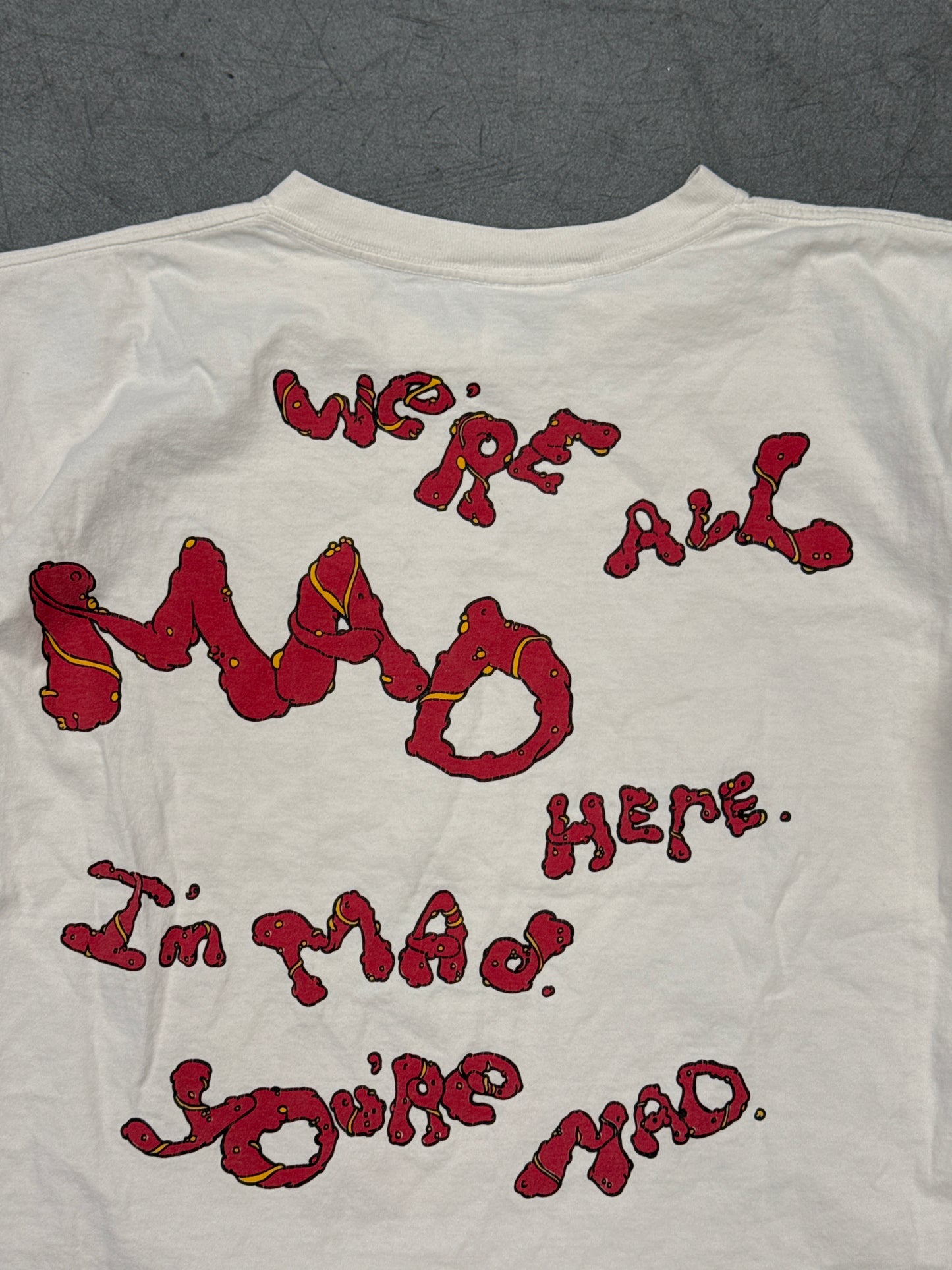 90S ALICE IN WONDERLAND CHESHIRE CAT TEE (ANDAZIA TAG)