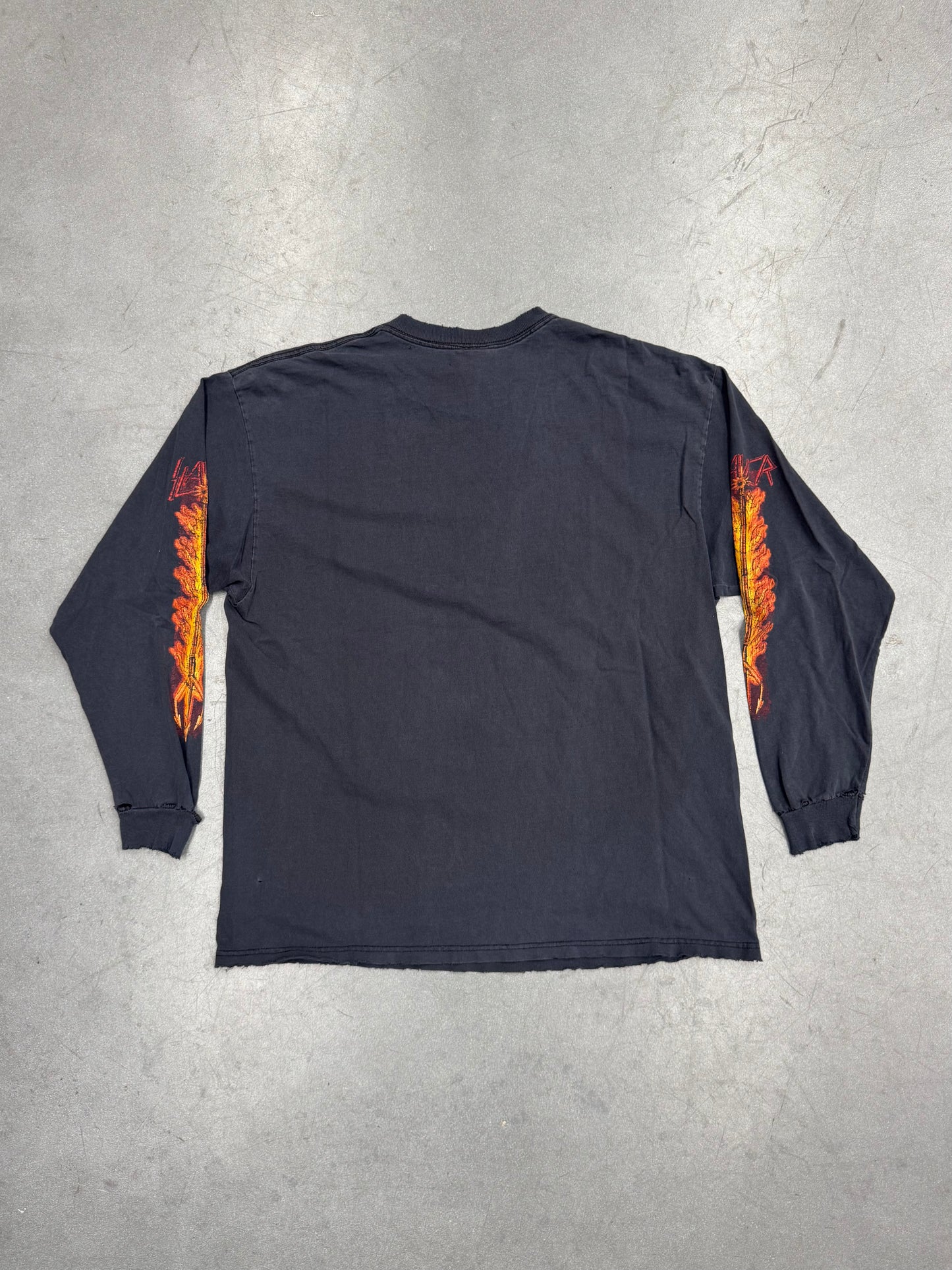Y2K SLAYER DEVIL TRIDENT LS TEE (DELTA TAG)