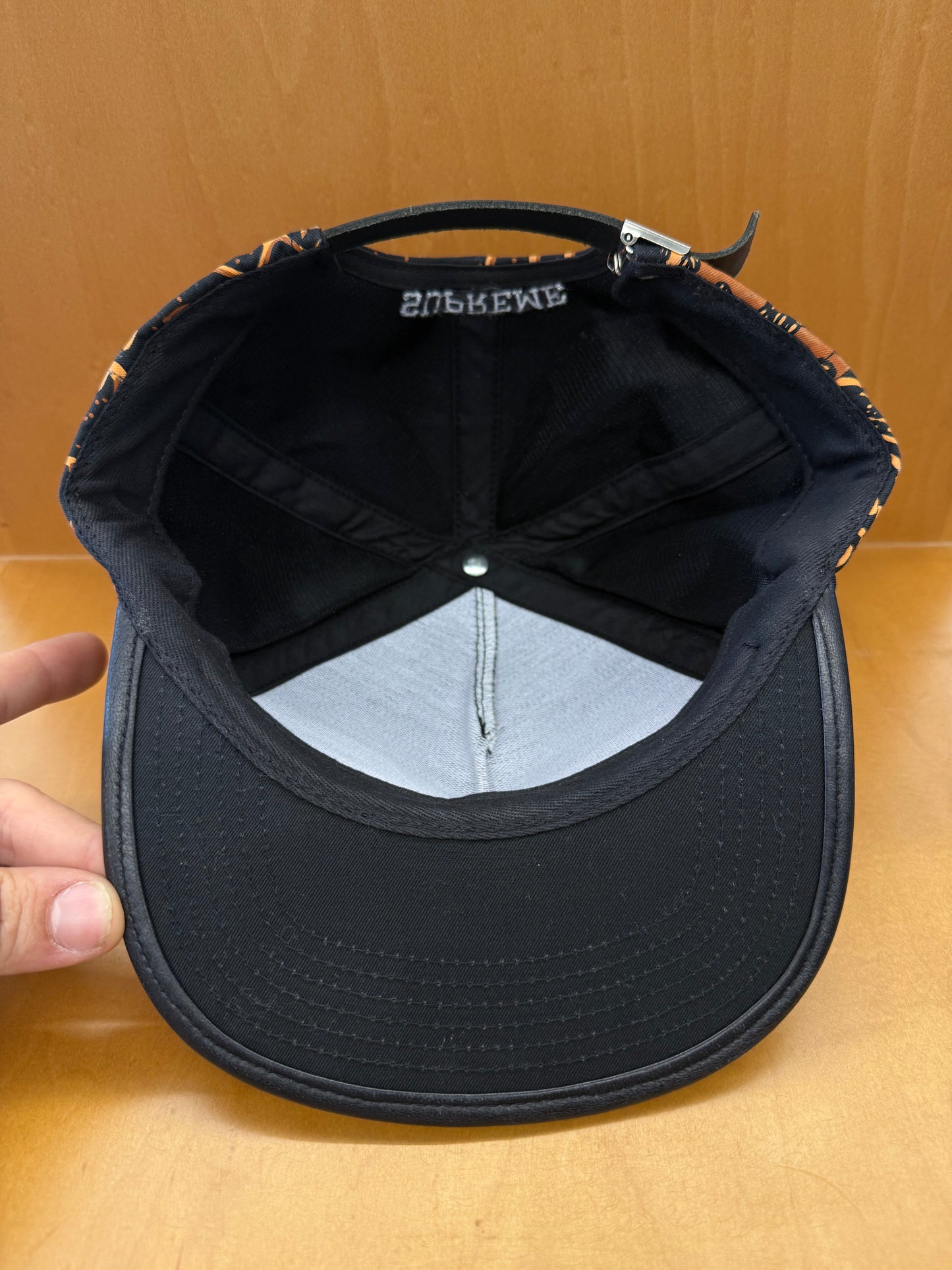 FW12 SUPREME CAIRO 5 PANEL STRAPBACK HAT
