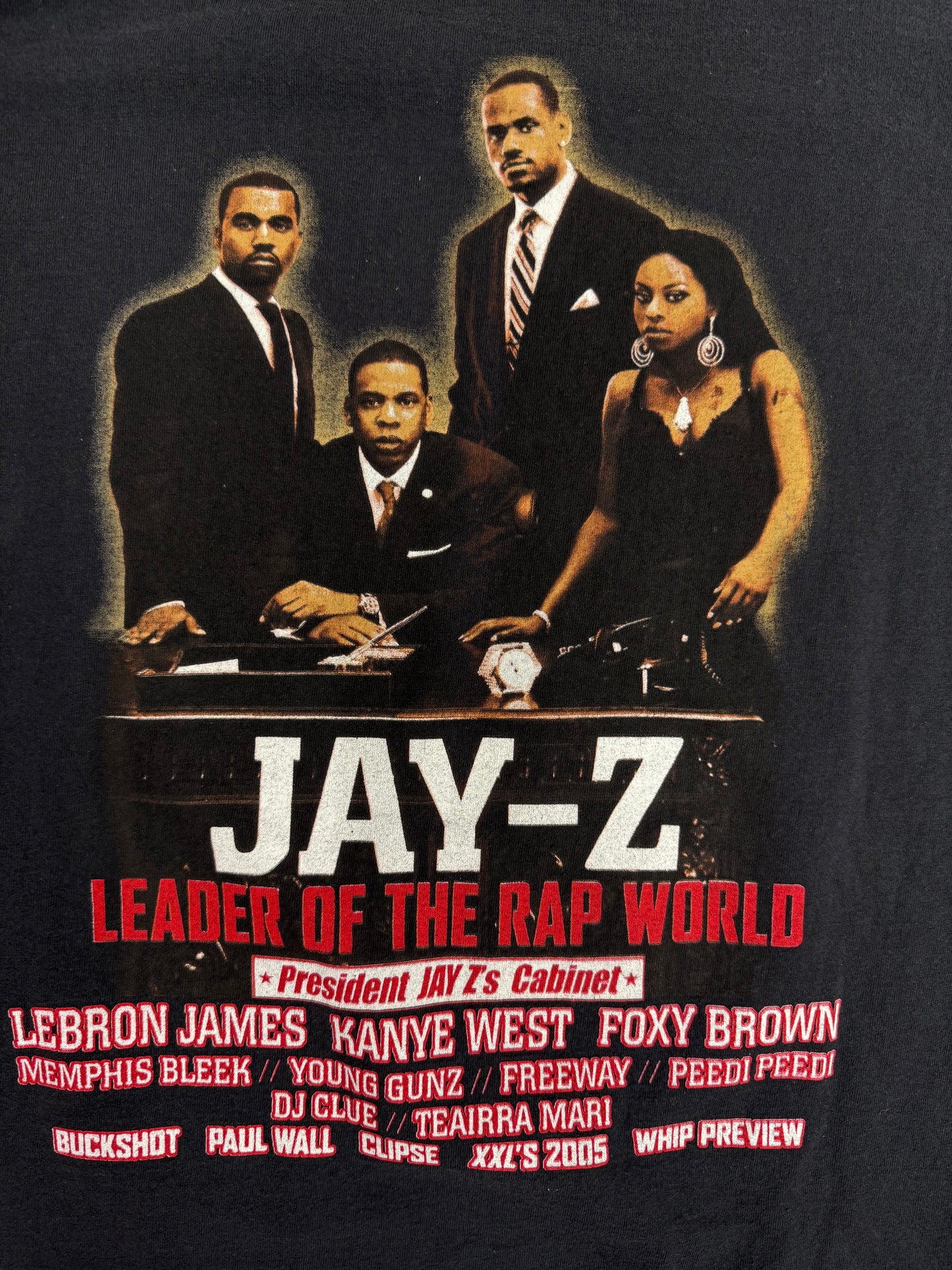 2005 JAY-Z POWER HOUSE RAP TEE (DELTA MAGNUM WEIGHT TAG)
