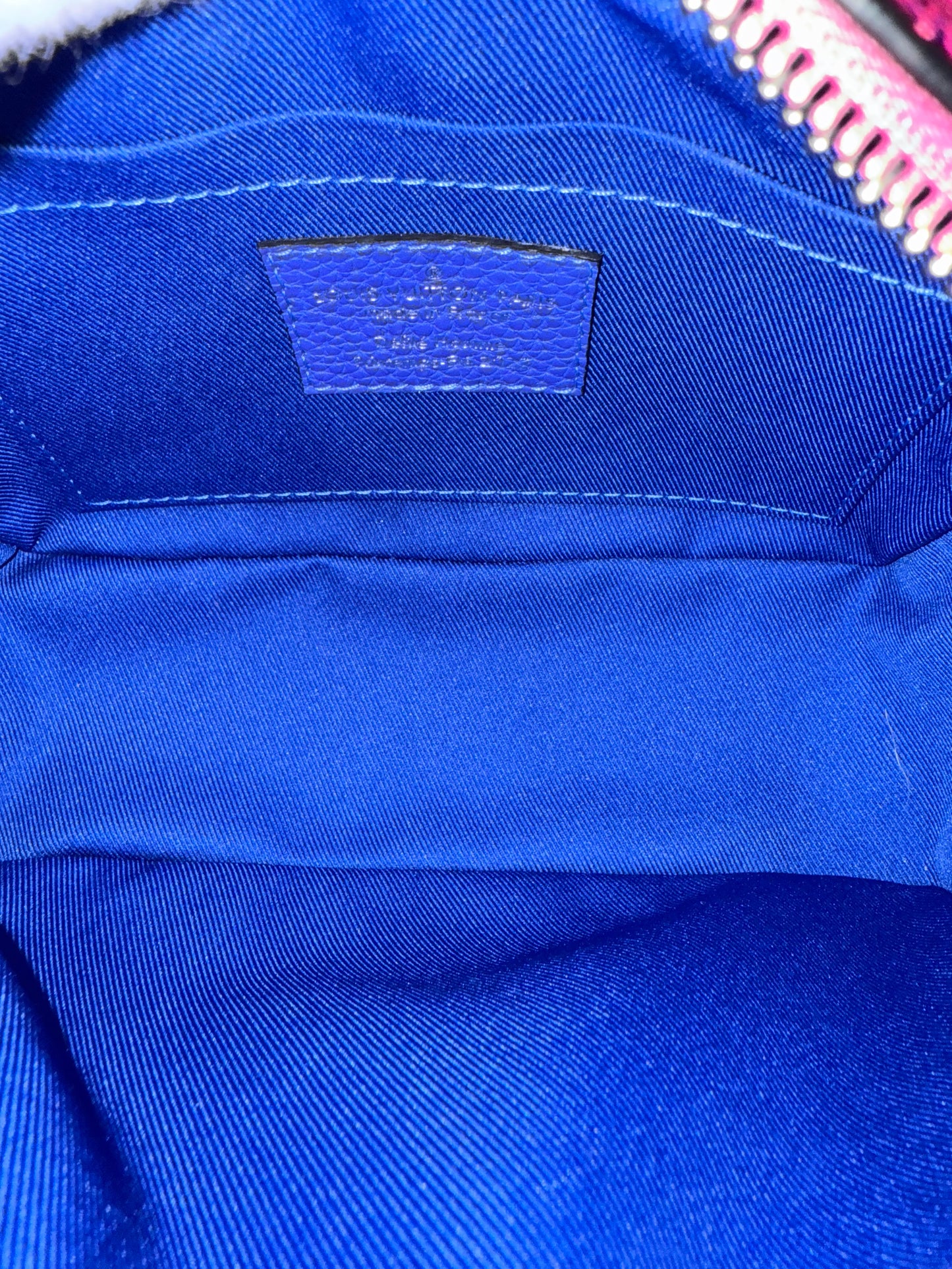SS22 LOUIS VUITTON MINI SOFT TRUNK CHAIN BAG - TAURILLON ILLUSION BLUE/PINK (NEW WITH DUSTBAG) (TANIA)