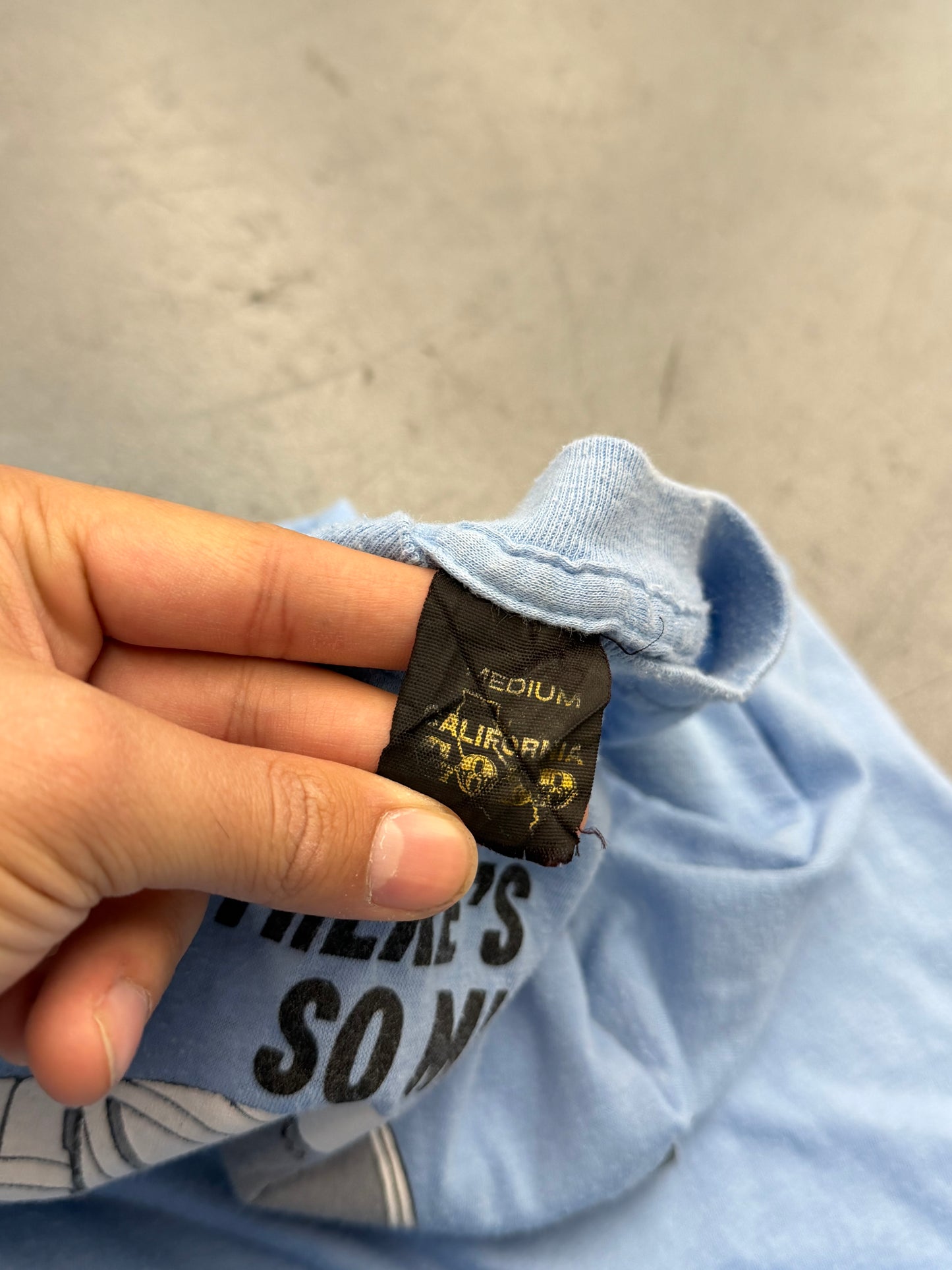 80'S SOME DAYS THERE'S SO MUCH TRASH... I SHOULD BE DRIVING A GRABAGE TRUCK, INSTEAD OF A PATROL CAR TEE (CALIFORNIA GOLD TAG)