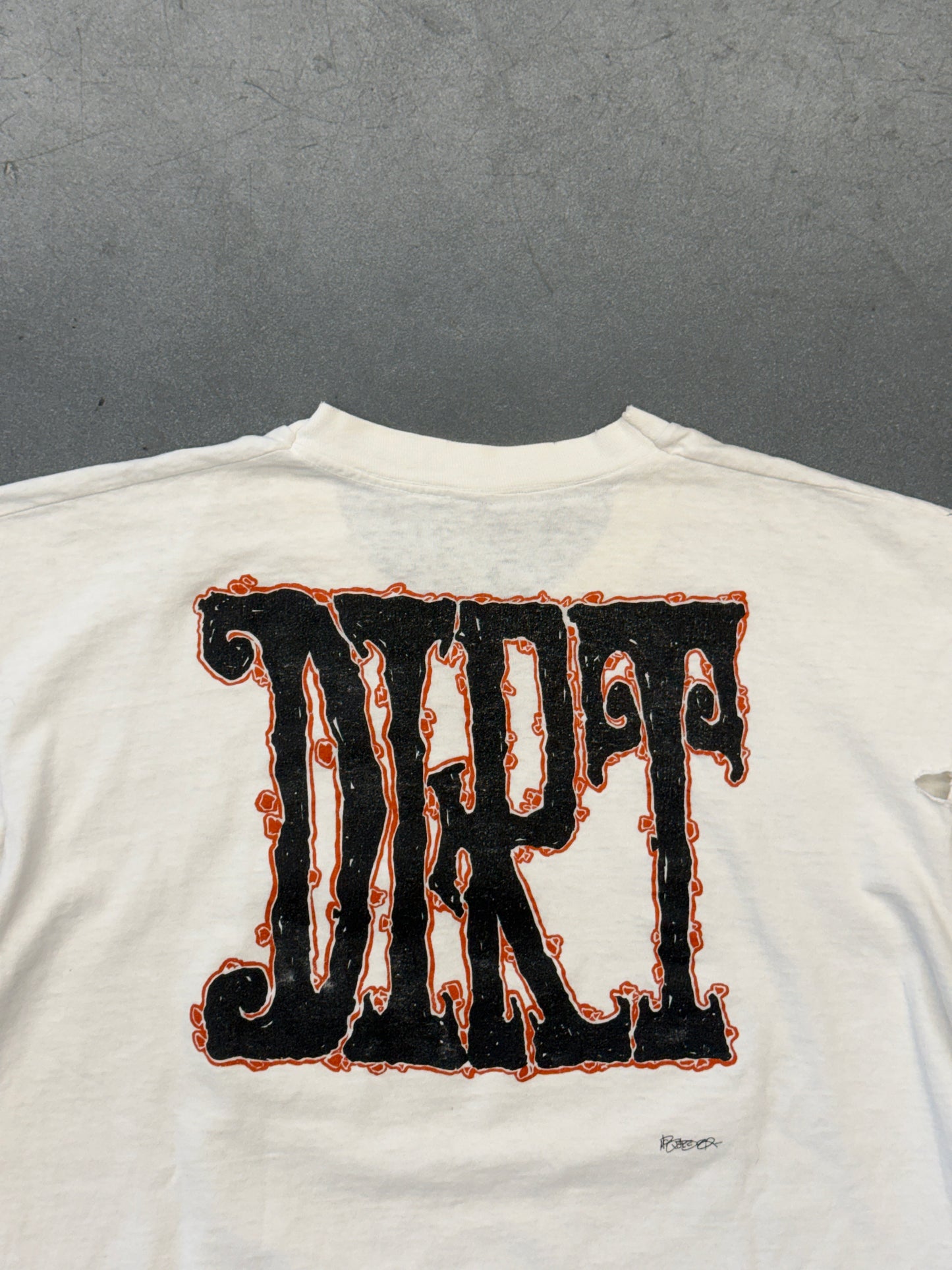1992 ALICE IN CHAINS DIRT ALBUM COVER TEE (PULLED TAG)