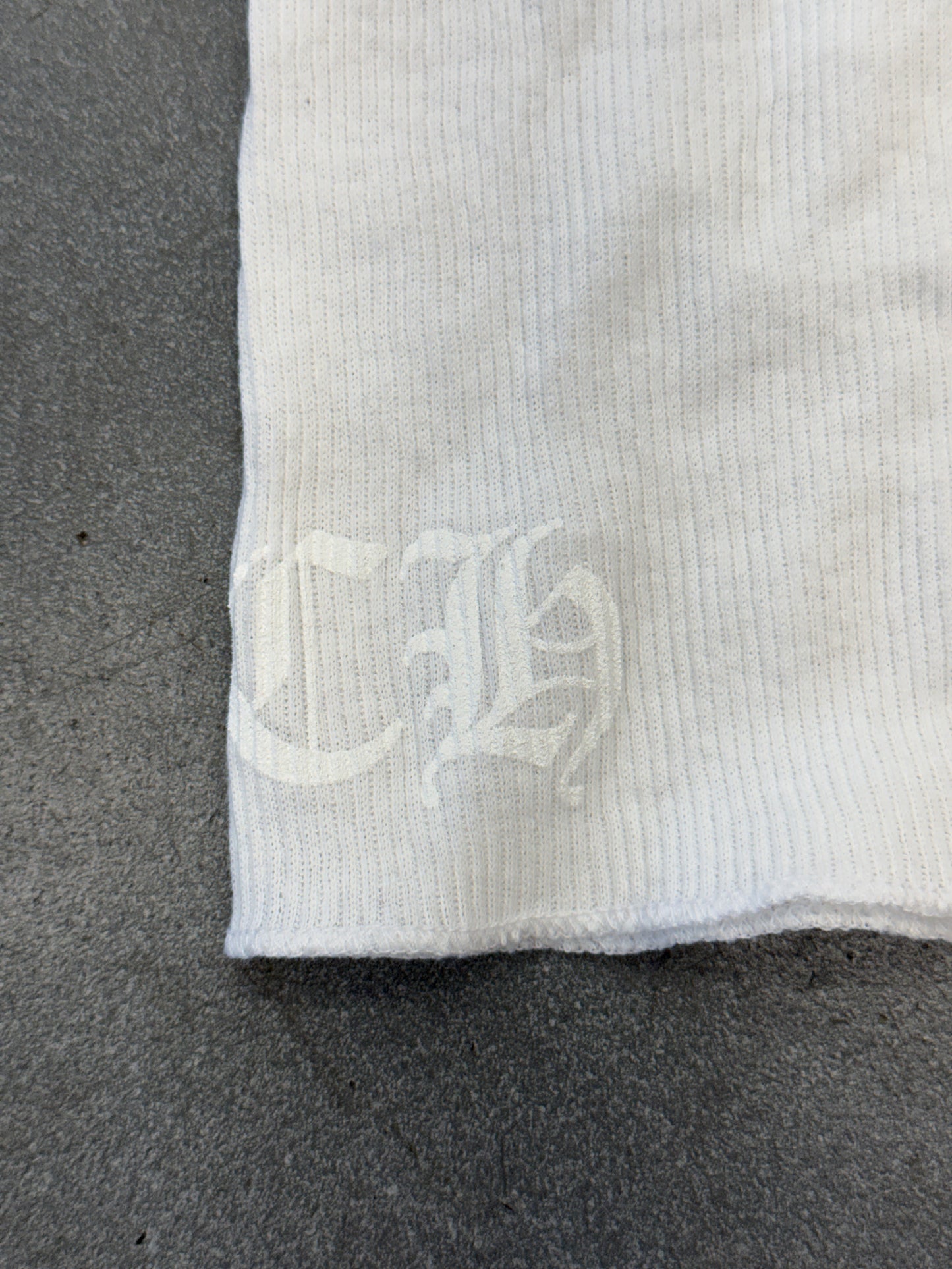 CHROME HEARTS RS FU TANK TOP - WHITE