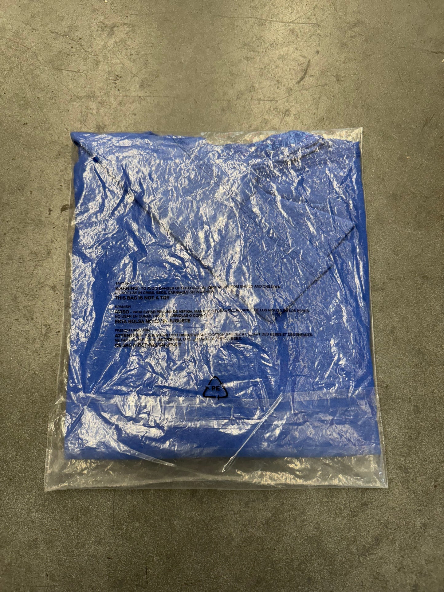 STUSSY LAZY SS TEE (NWT) - OCEAN