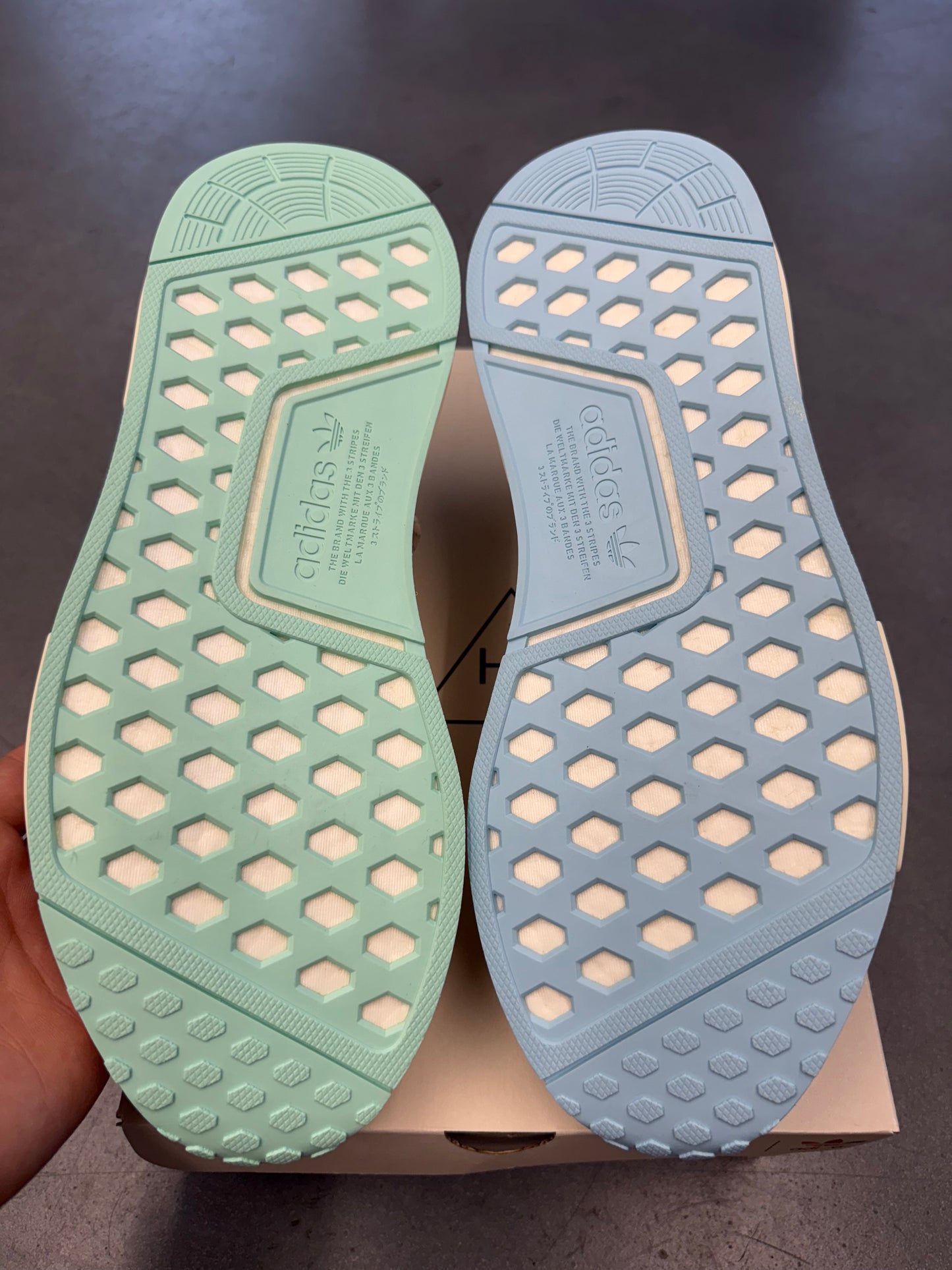 SIZE 11 ADIDAS NMD HU PHARRELL NERD CHALK WHITE 1 OF 14 SAMPLE (BRAND NEW WITH BOX)
