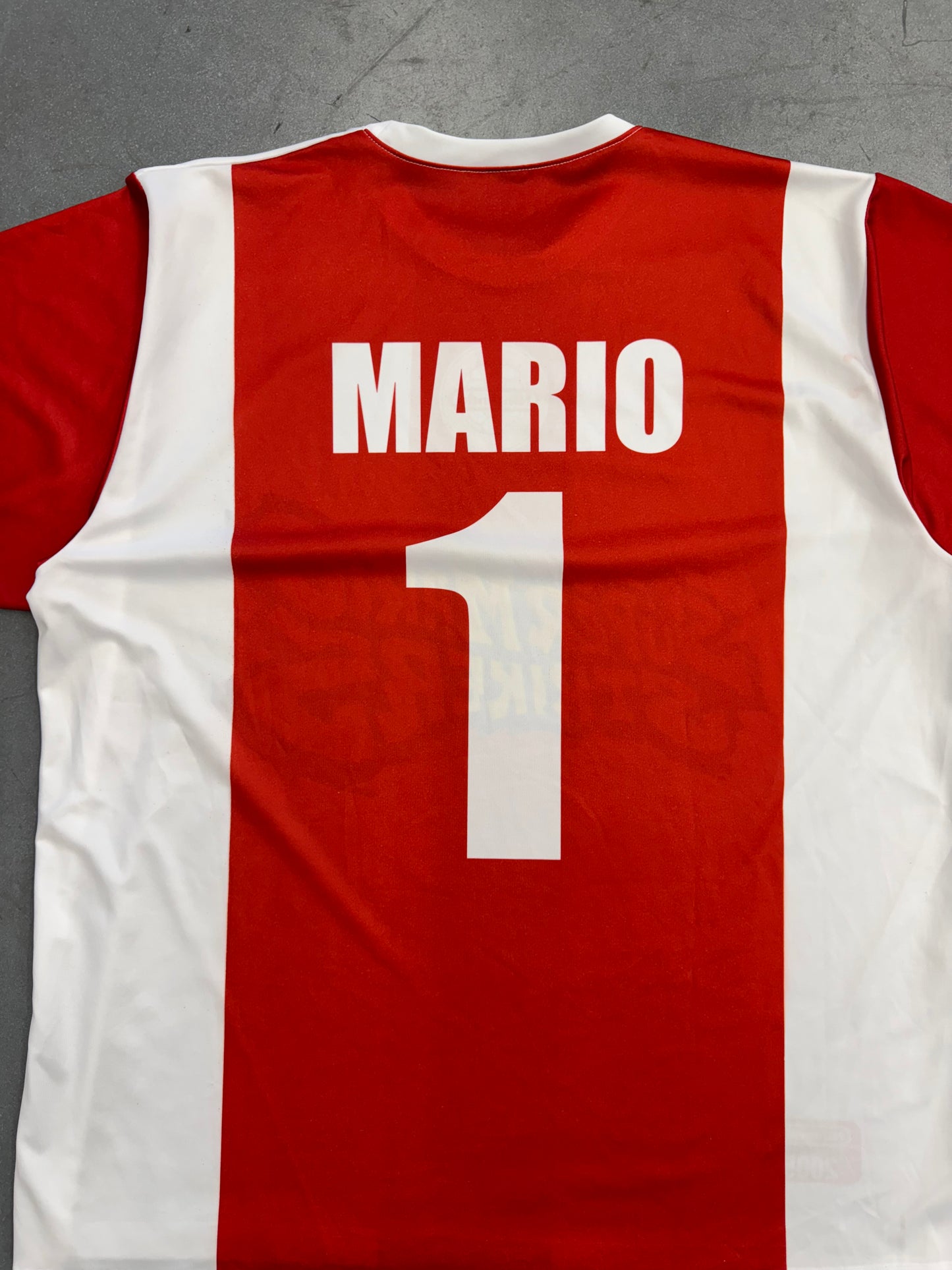 2005 SUPER MARIO STRIKERS #1 SOCCER JERSEY