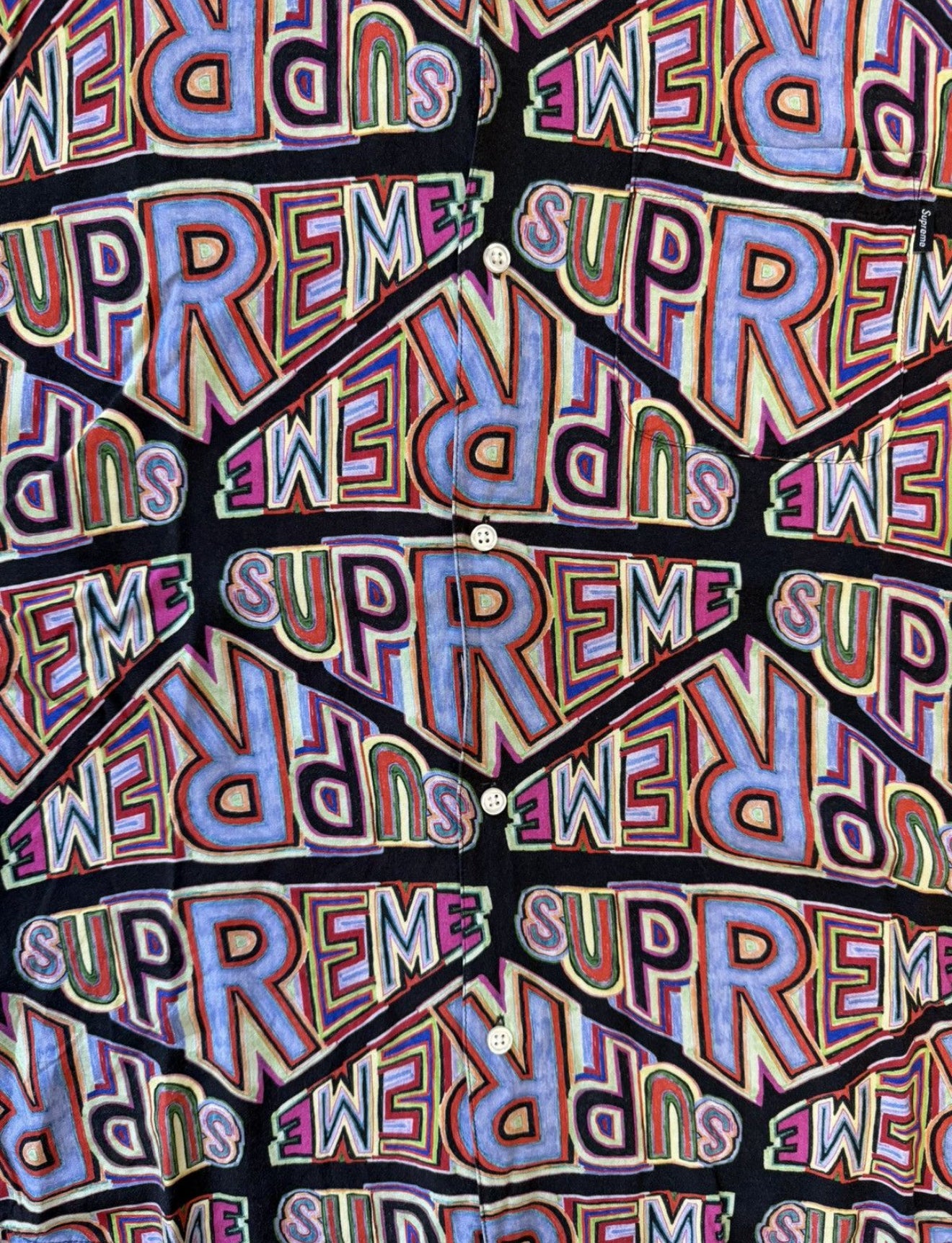 FW20 SUPREME PERSPECTIVE RAYON S/S TEE