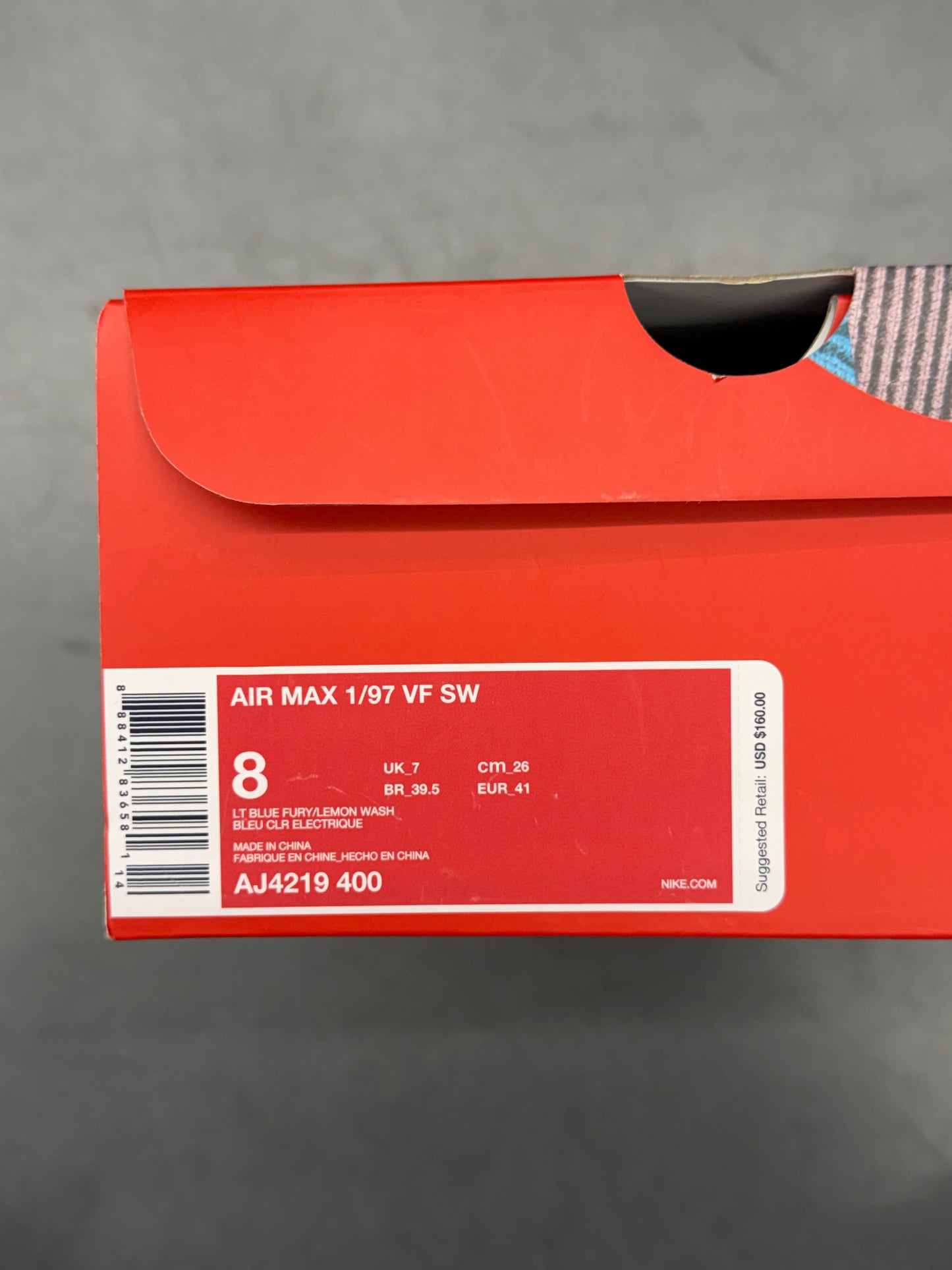 2017 NIKE AIR MAX 1/97 VF SEAN WOTHERSPOON (SIGNED PAIR)