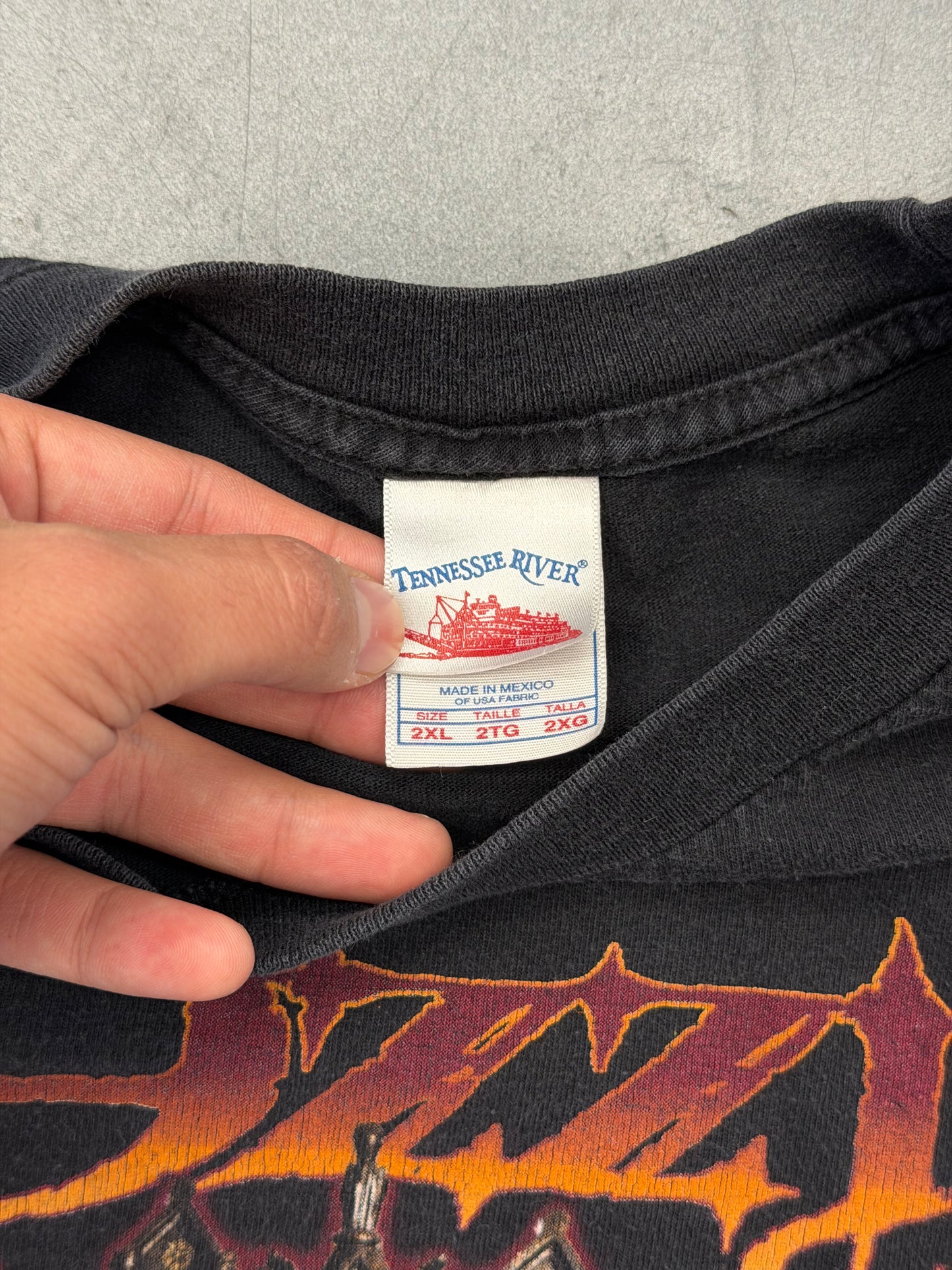 2006 OZZY OSBOURNE PRINCE OF DARKNESS TOUR TEE (TENNESSEE RIVER TAG)